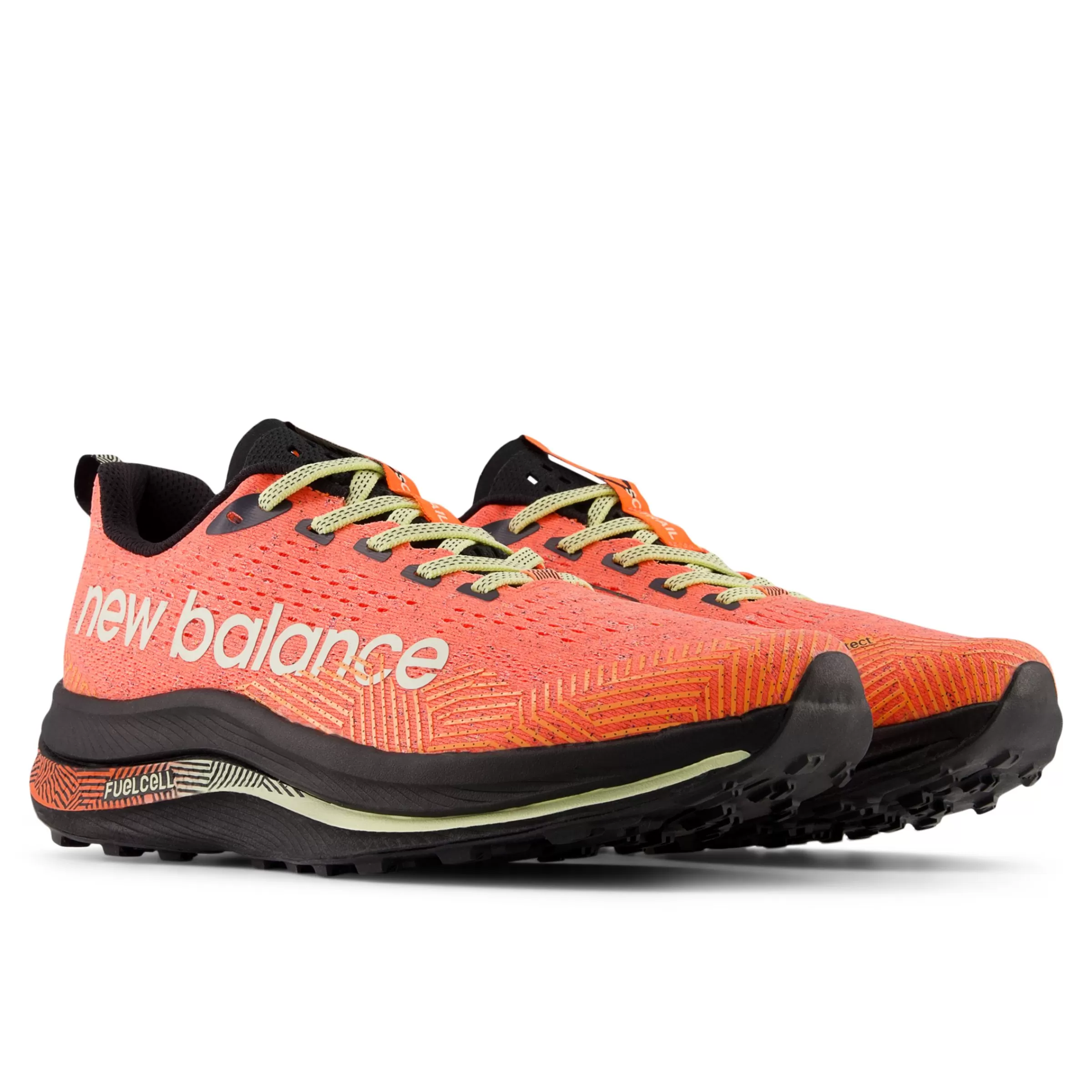 New Balance Chaussures Soldes-FuelCellSuperCompTrail Neon Dragonfly avec Black