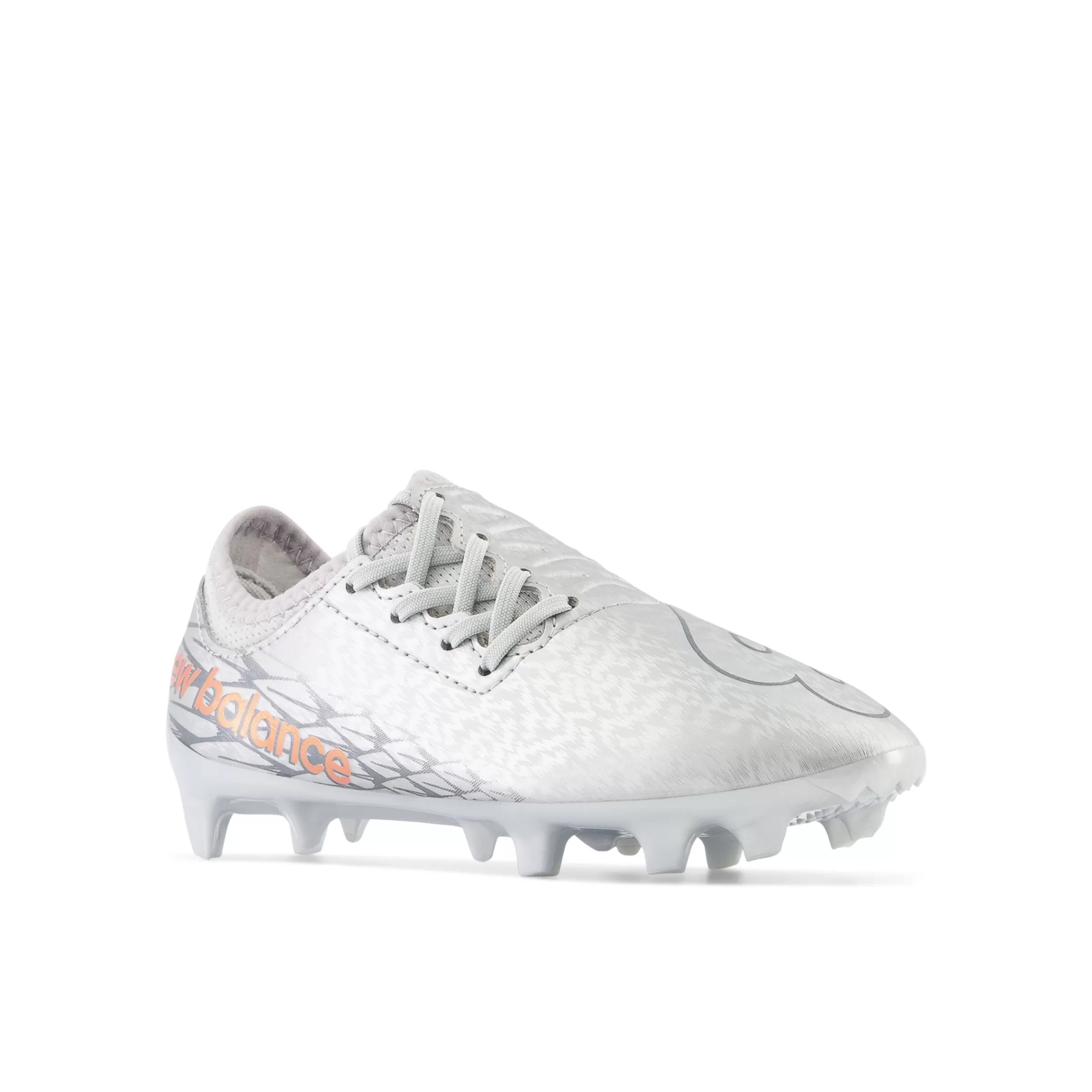 New Balance Chaussures | Chaussures de Football-Furonv7DispatchJuniorFG Silver avec Brighton Grey et Copper