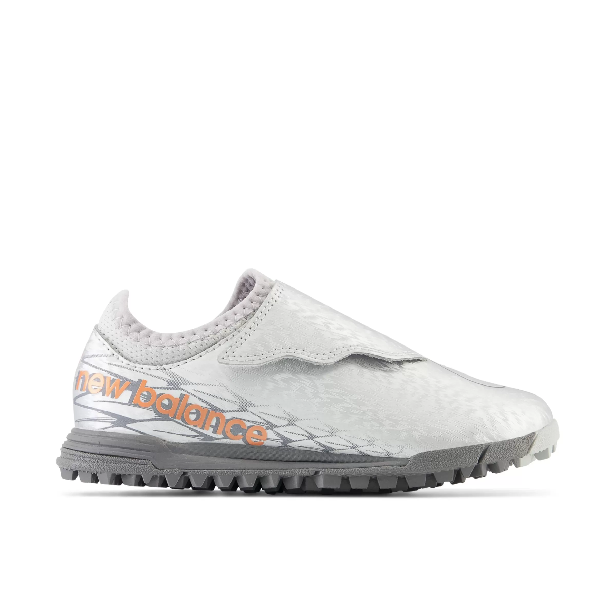 New Balance Chaussures | Chaussures de Football-Furonv7DispatchJuniorTF Silver avec Brighton Grey et Copper