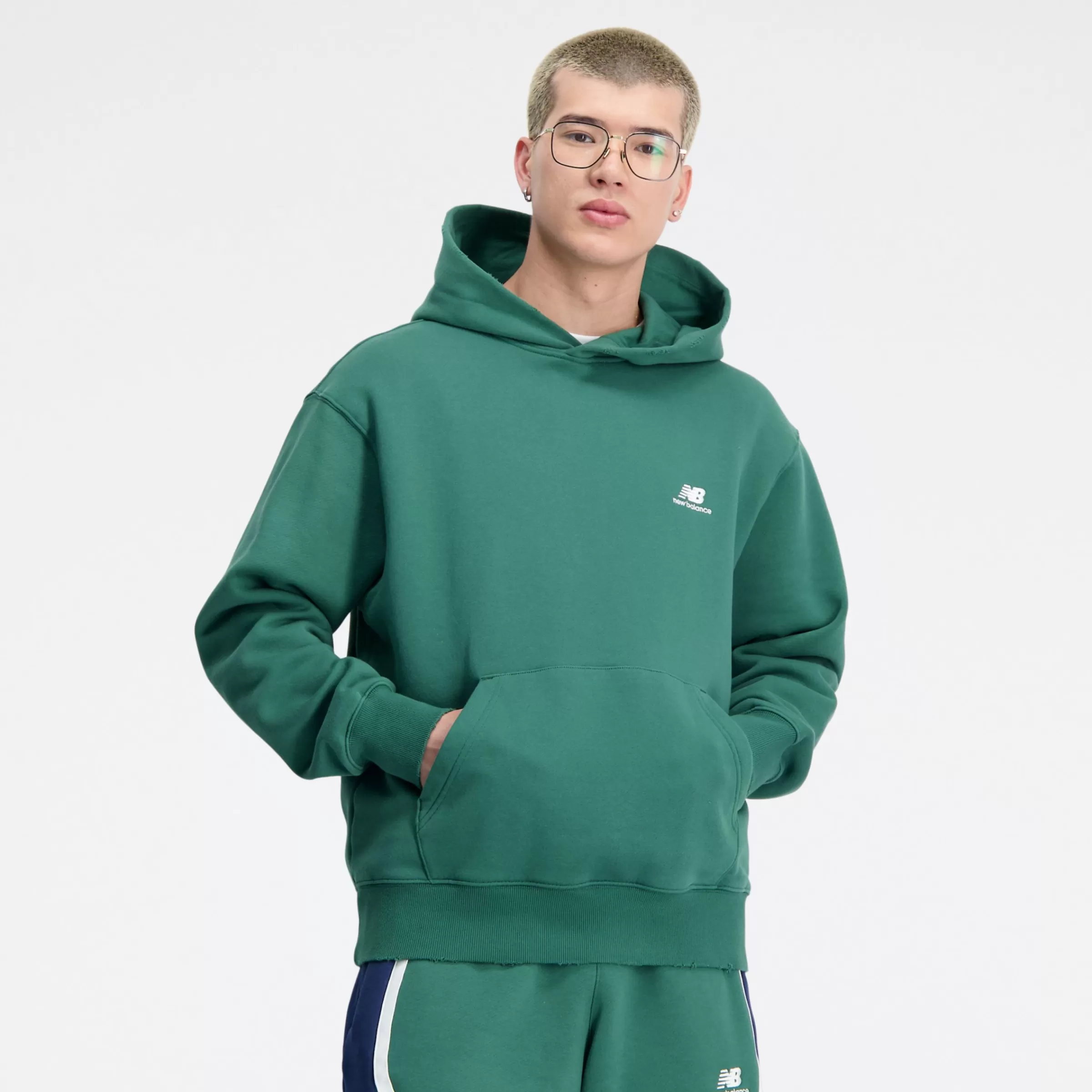 New Balance Vêtements Soldes-HoopsFleeceHoodie