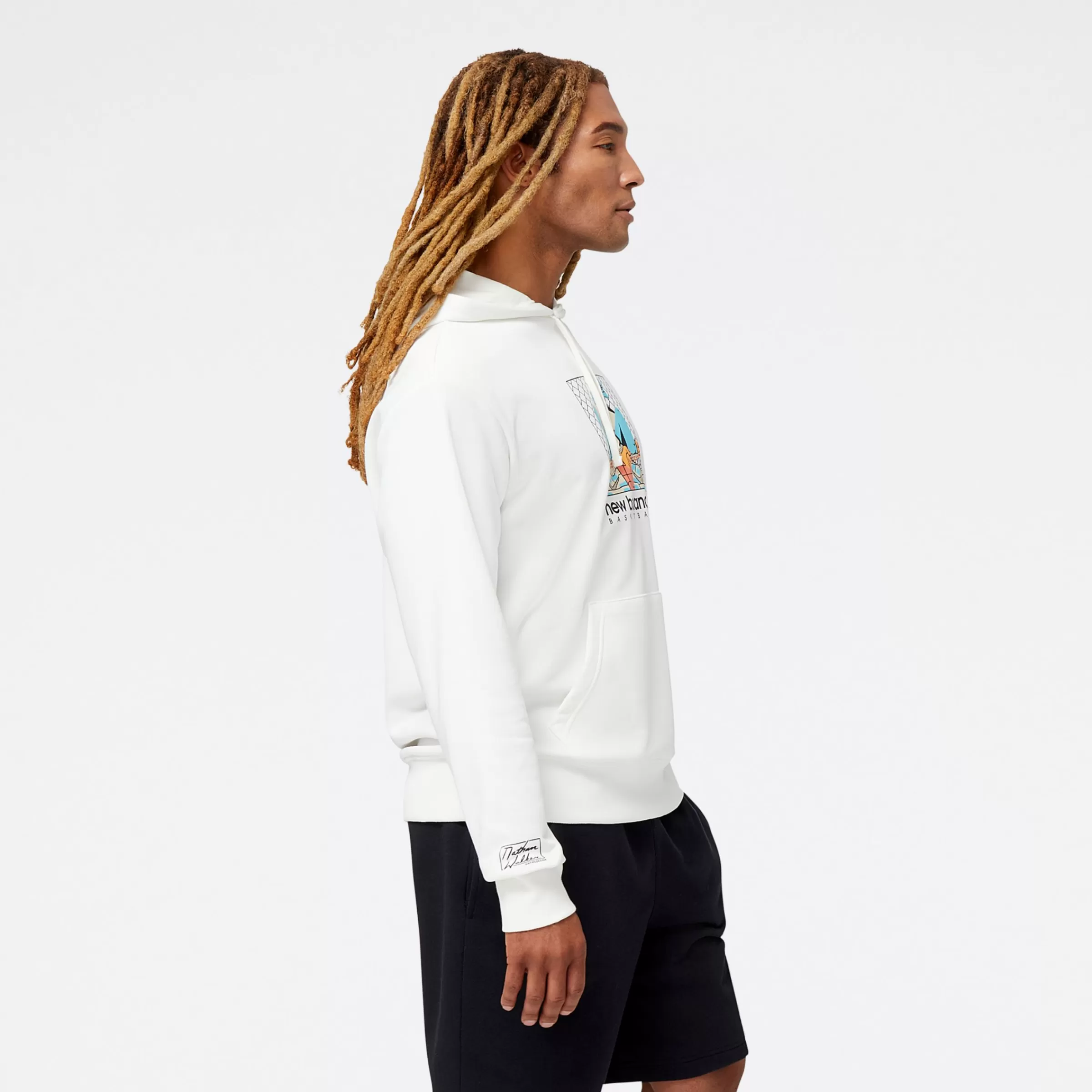 New Balance Sport | Vêtements-HoopsFrenchTerryHoodie SEA SALT