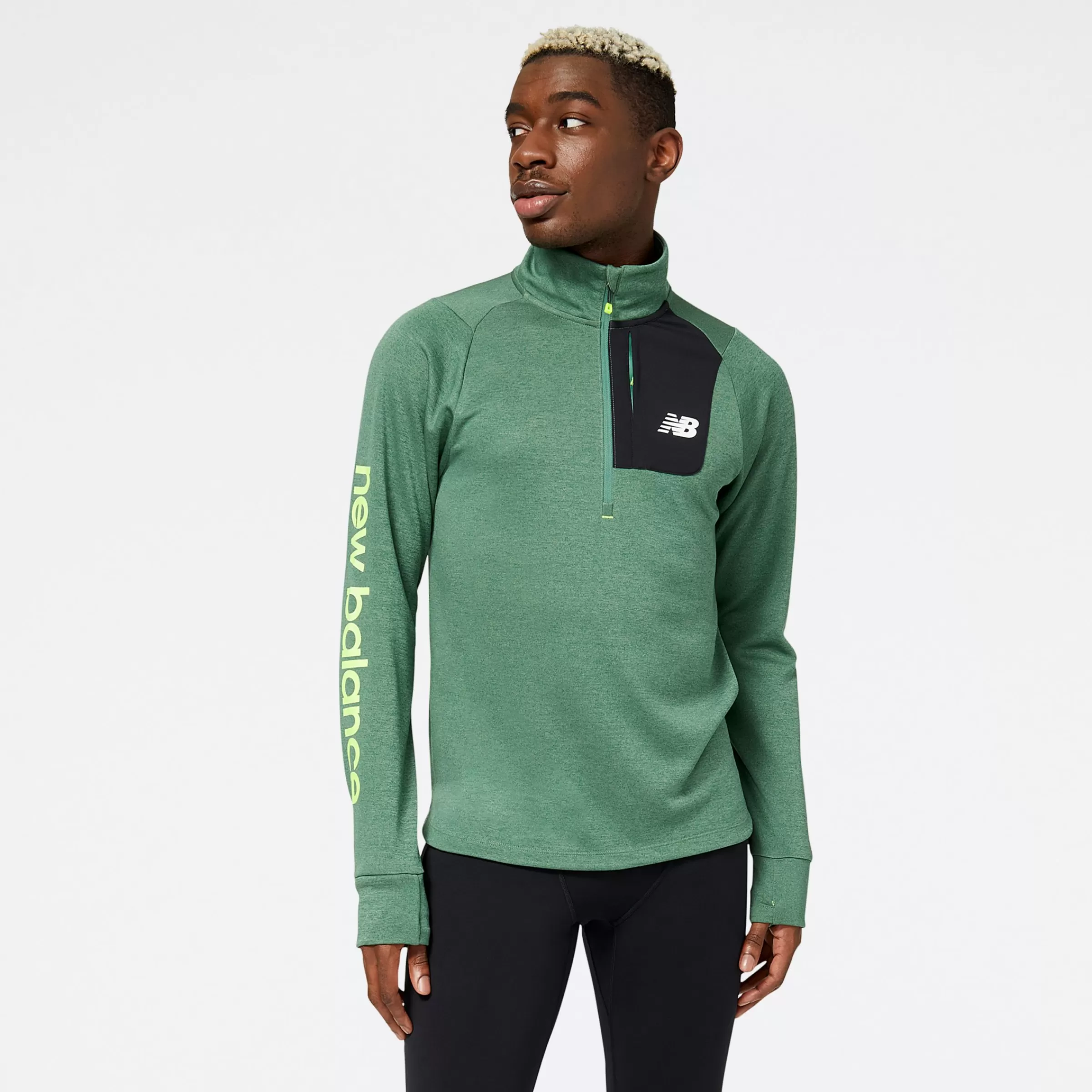 New Balance T-shirts et hauts | Vêtements de Running-ImpactRunATHalfZip JADE