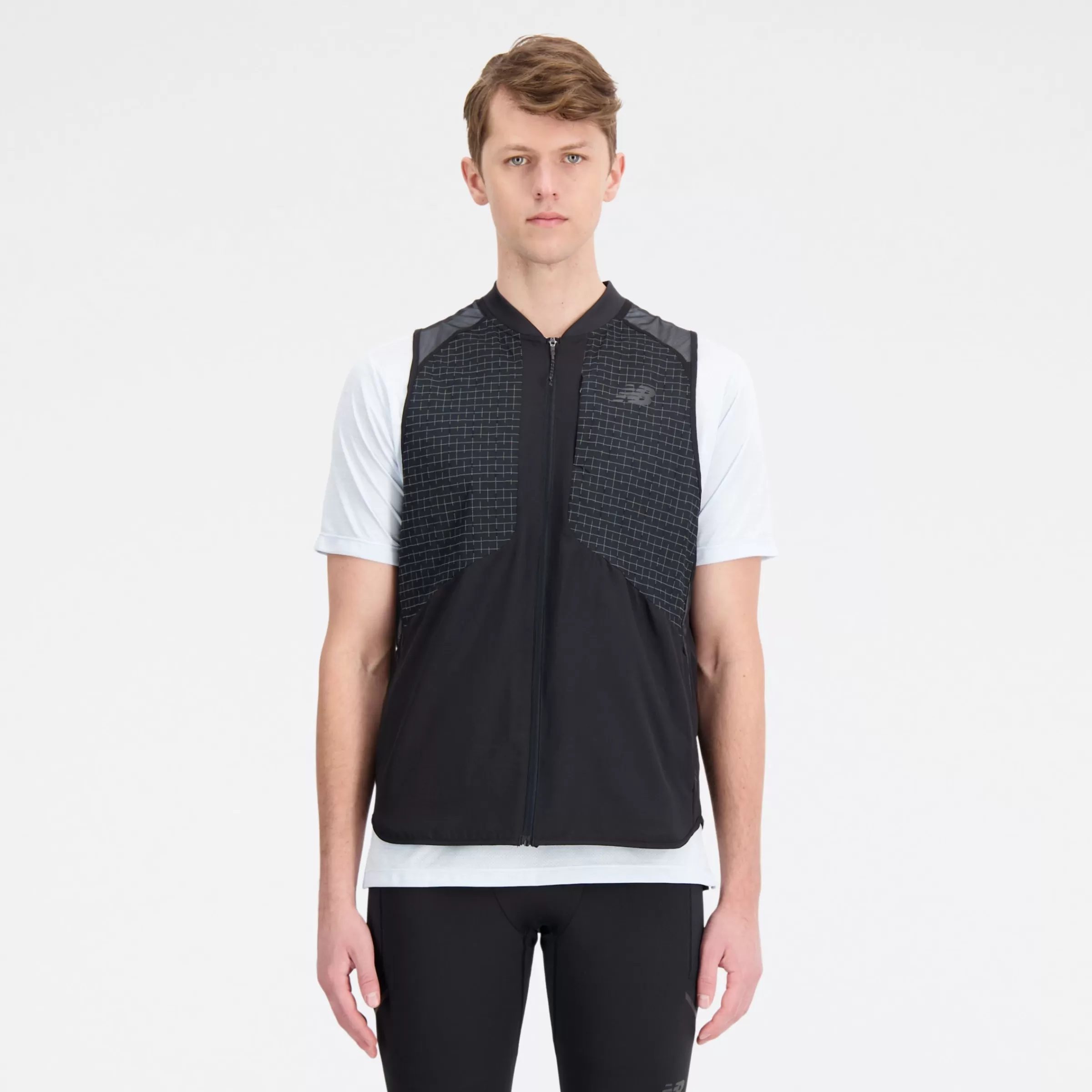 New Balance Vêtements Soldes-ImpactRunLuminousPackableVest BLACK