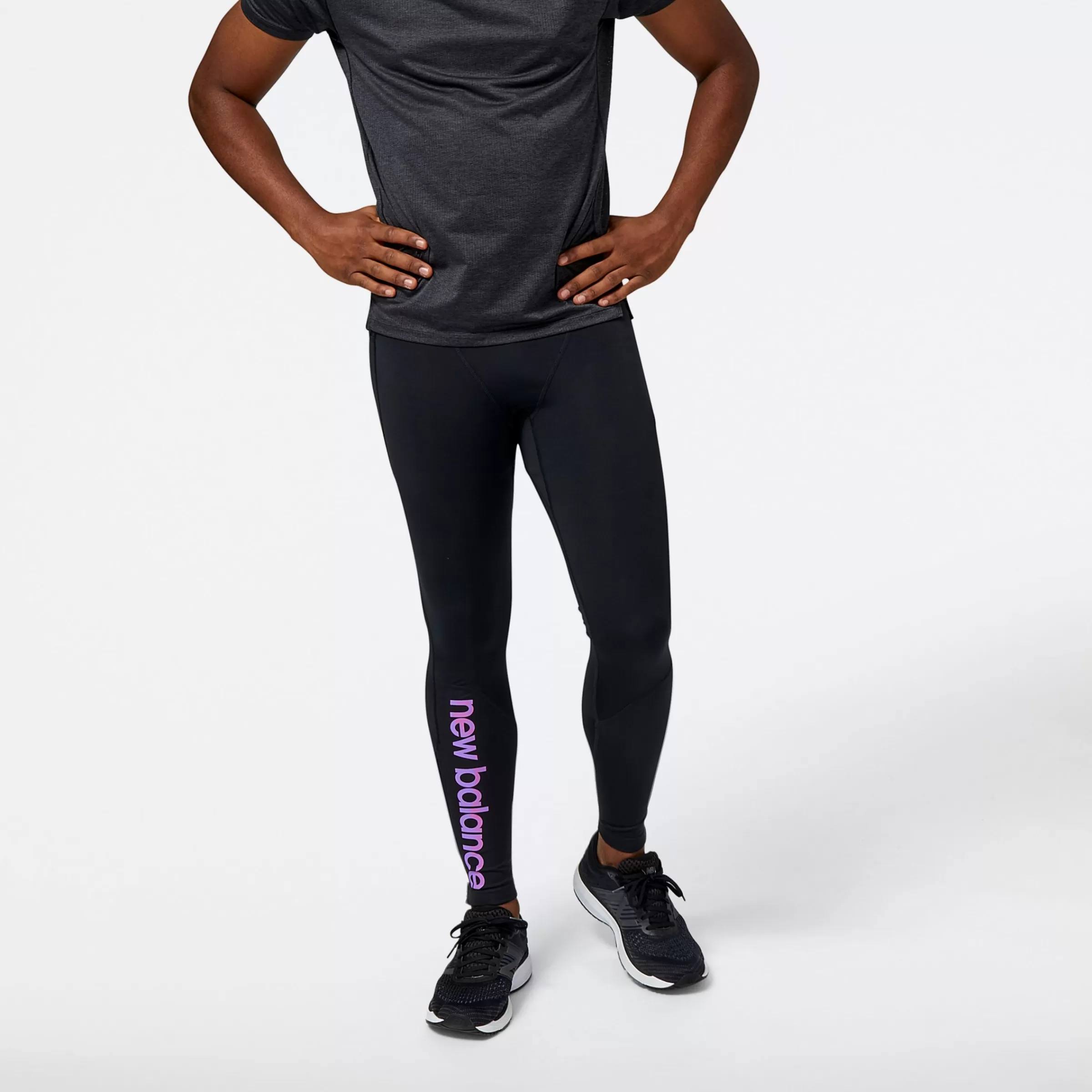 New Balance Vêtements de Running | Pantalons et collants-LeggingsImpactRunAT BLACK