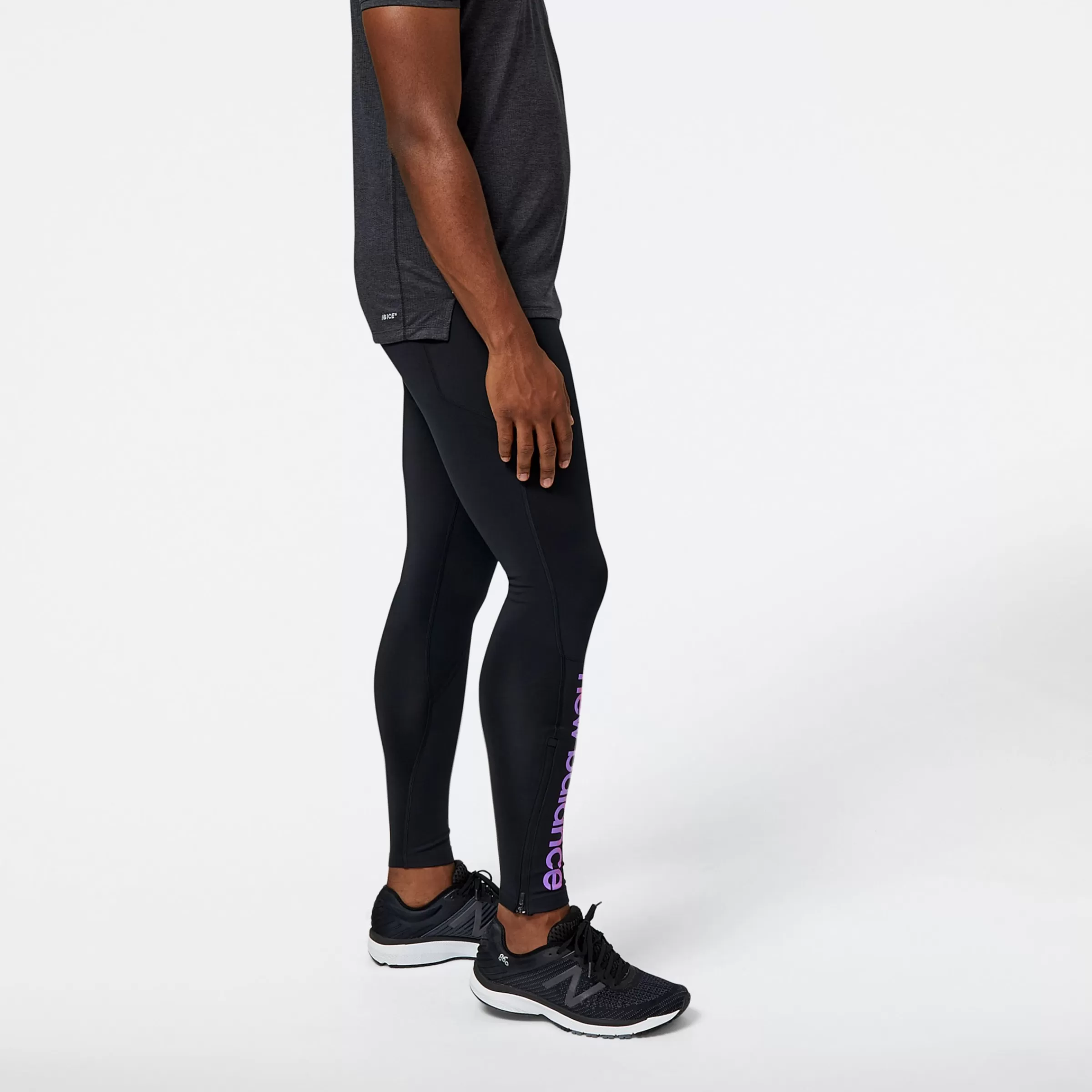 New Balance Vêtements de Running | Pantalons et collants-LeggingsImpactRunAT BLACK