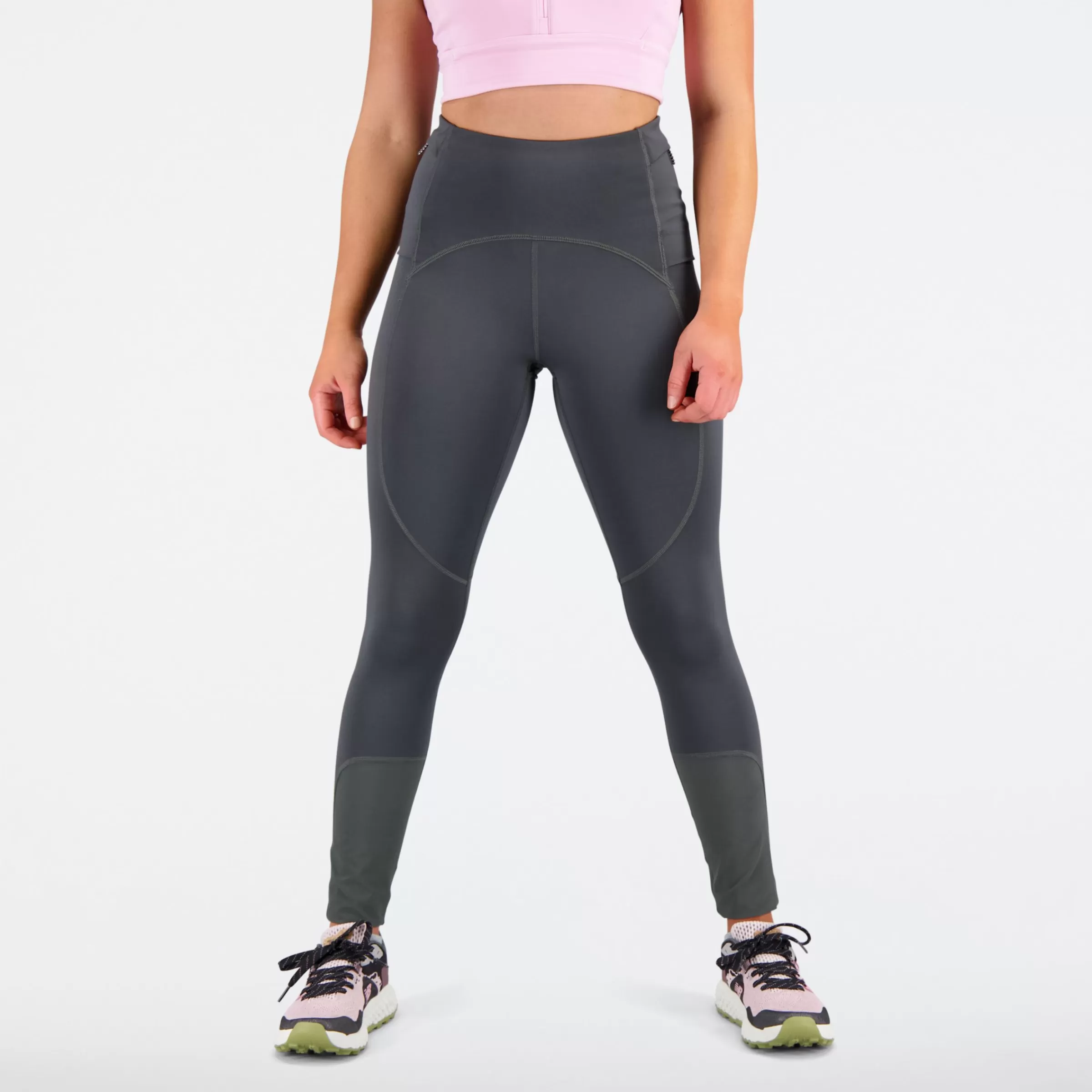 New Balance Vêtements Soldes-LeggingsImpactRunATHighRise BLACKTOP