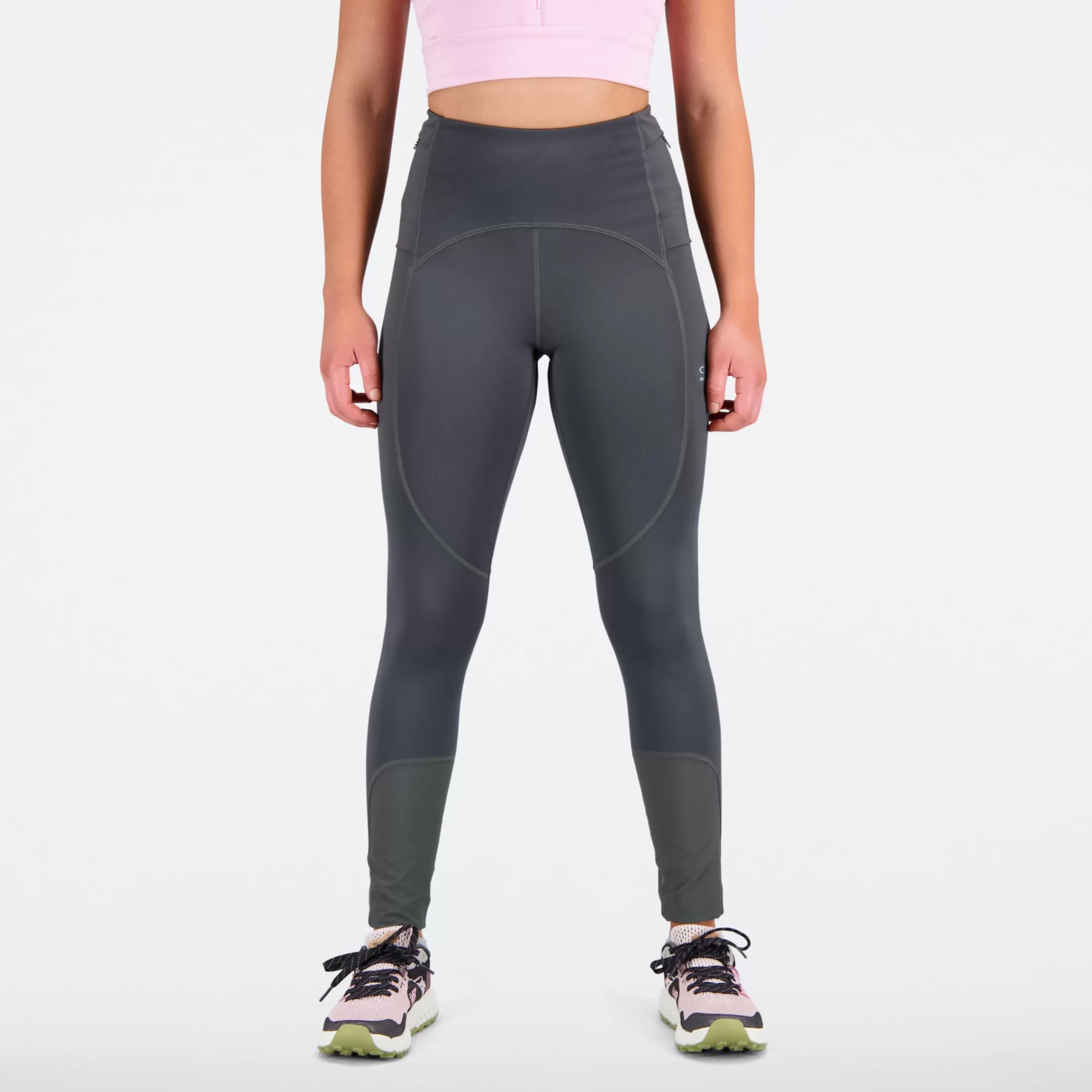 New Balance Vêtements Soldes-LeggingsImpactRunATHighRise BLACKTOP