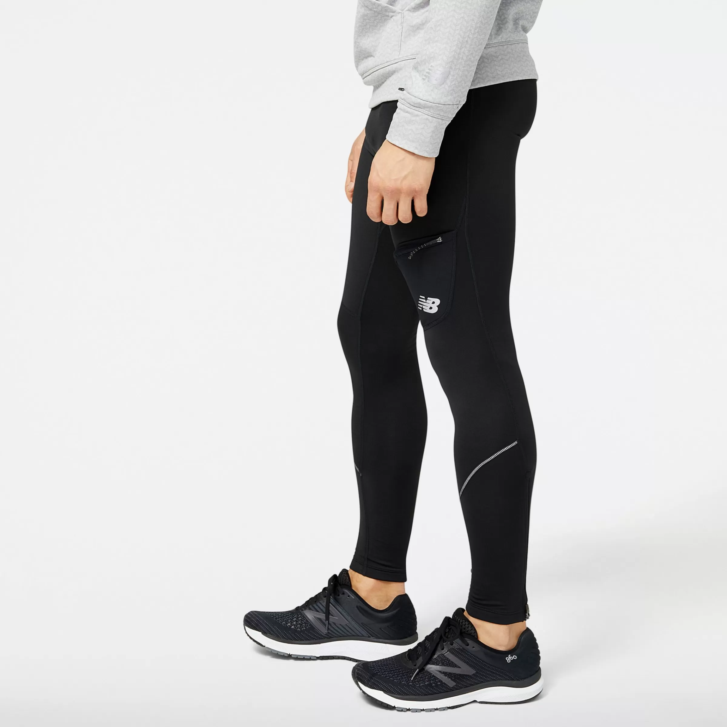 New Balance Vêtements de Running | Pantalons et collants-LeggingsImpactRunHeat BLACK