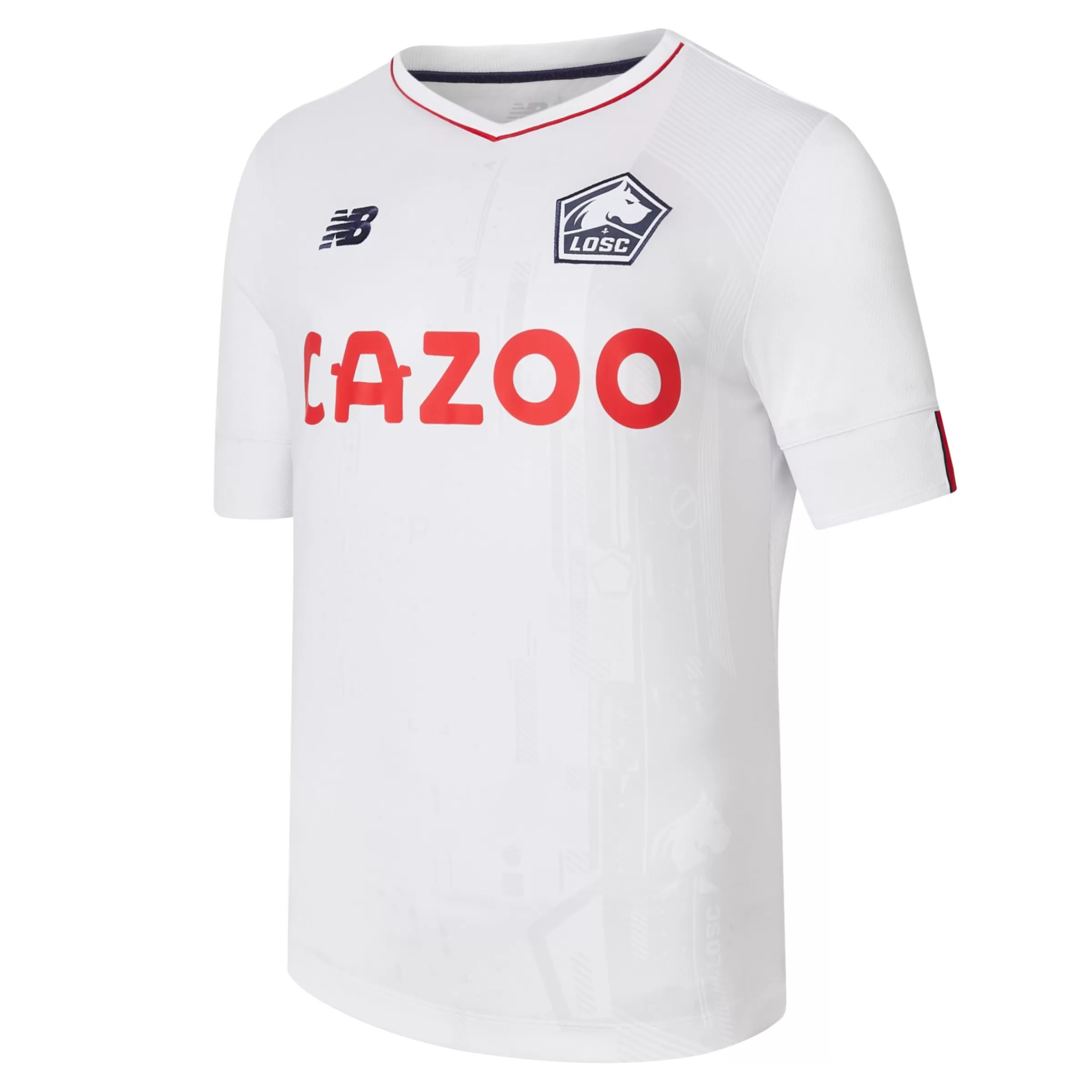 New Balance Vêtements | Football-LilleLOSCJuniorShortSleeveJersey AWAY