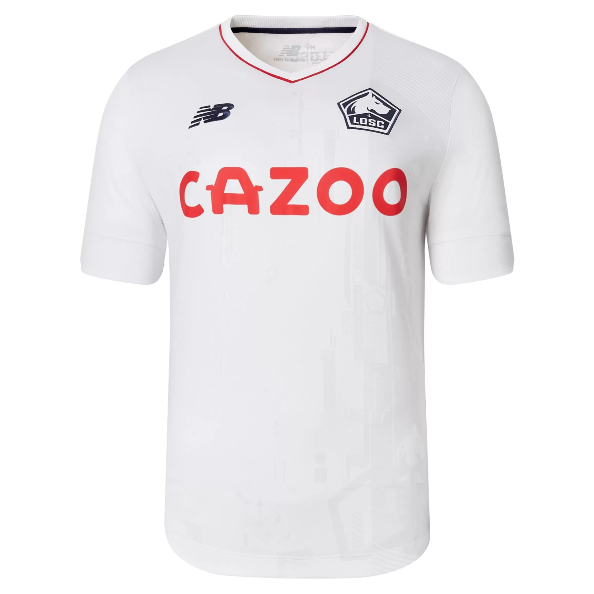 New Balance Vêtements | Football-LilleLOSCJuniorShortSleeveJersey AWAY