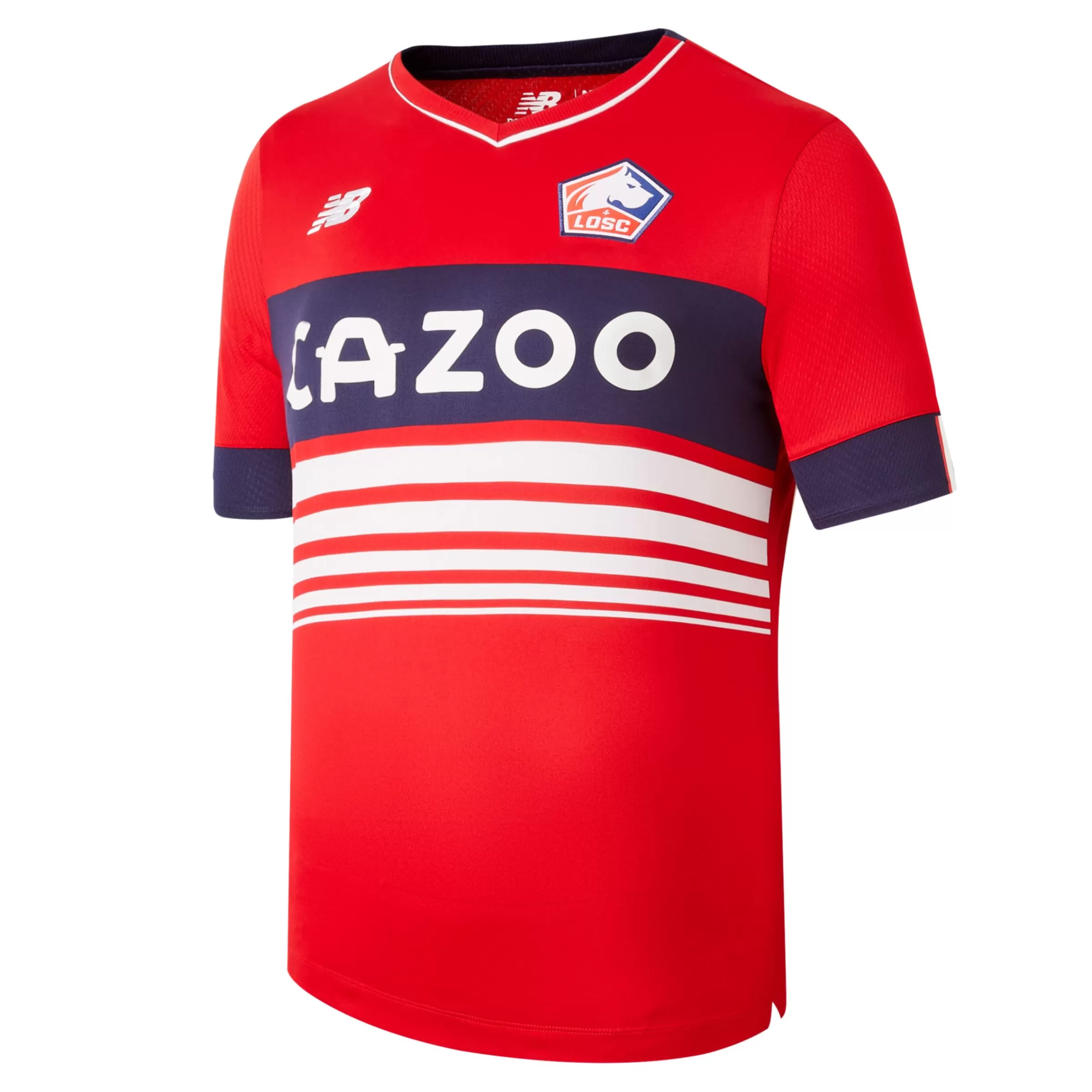 New Balance Vêtements | Football-LilleLOSCJuniorShortSleeveJersey HOME