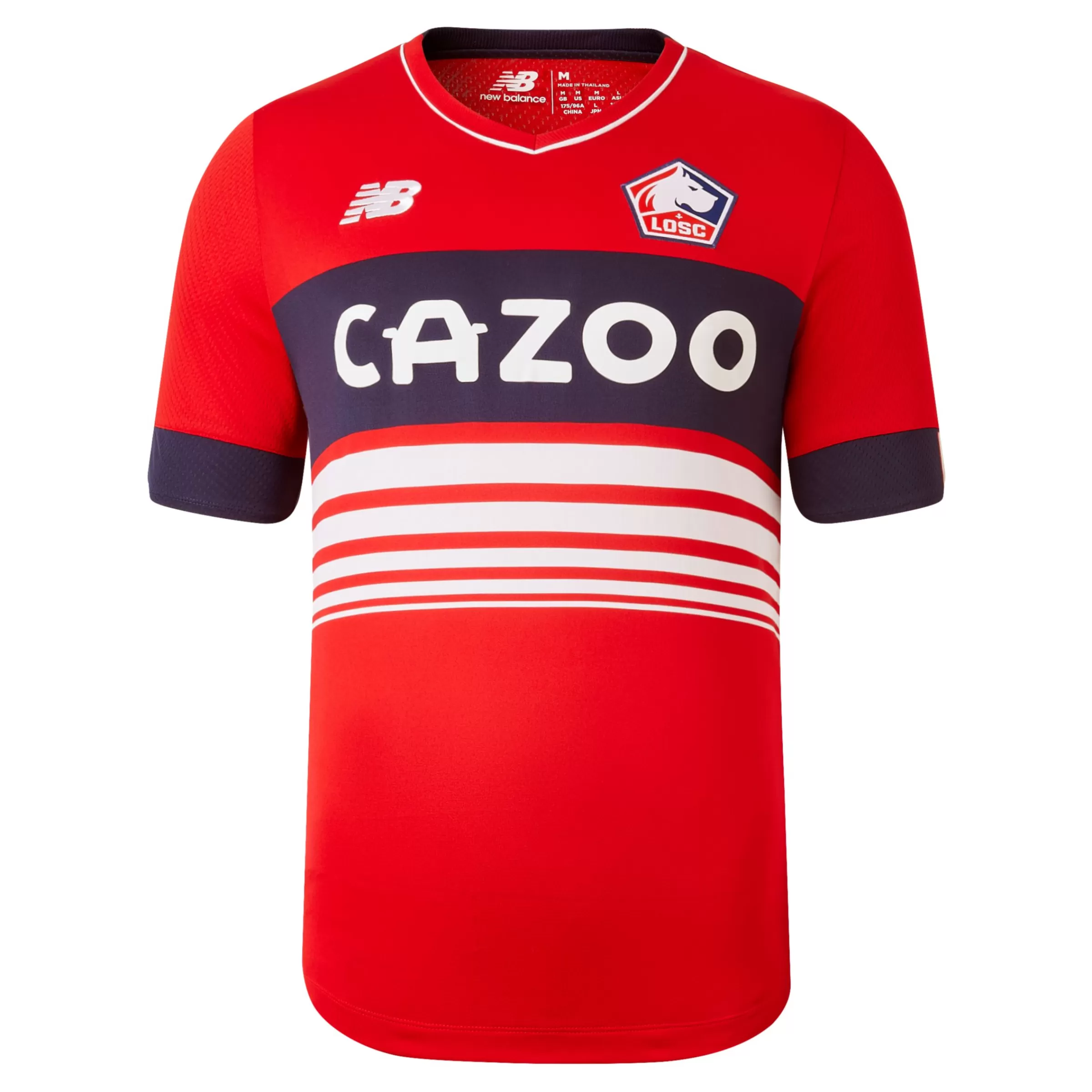 New Balance Vêtements | Football-LilleLOSCJuniorShortSleeveJersey HOME