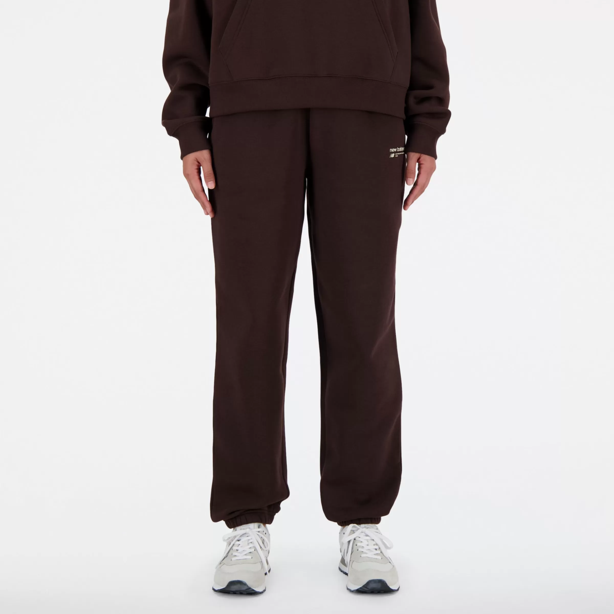 New Balance Vêtements-LinearHeritageBrushedBackFleeceSweatpant