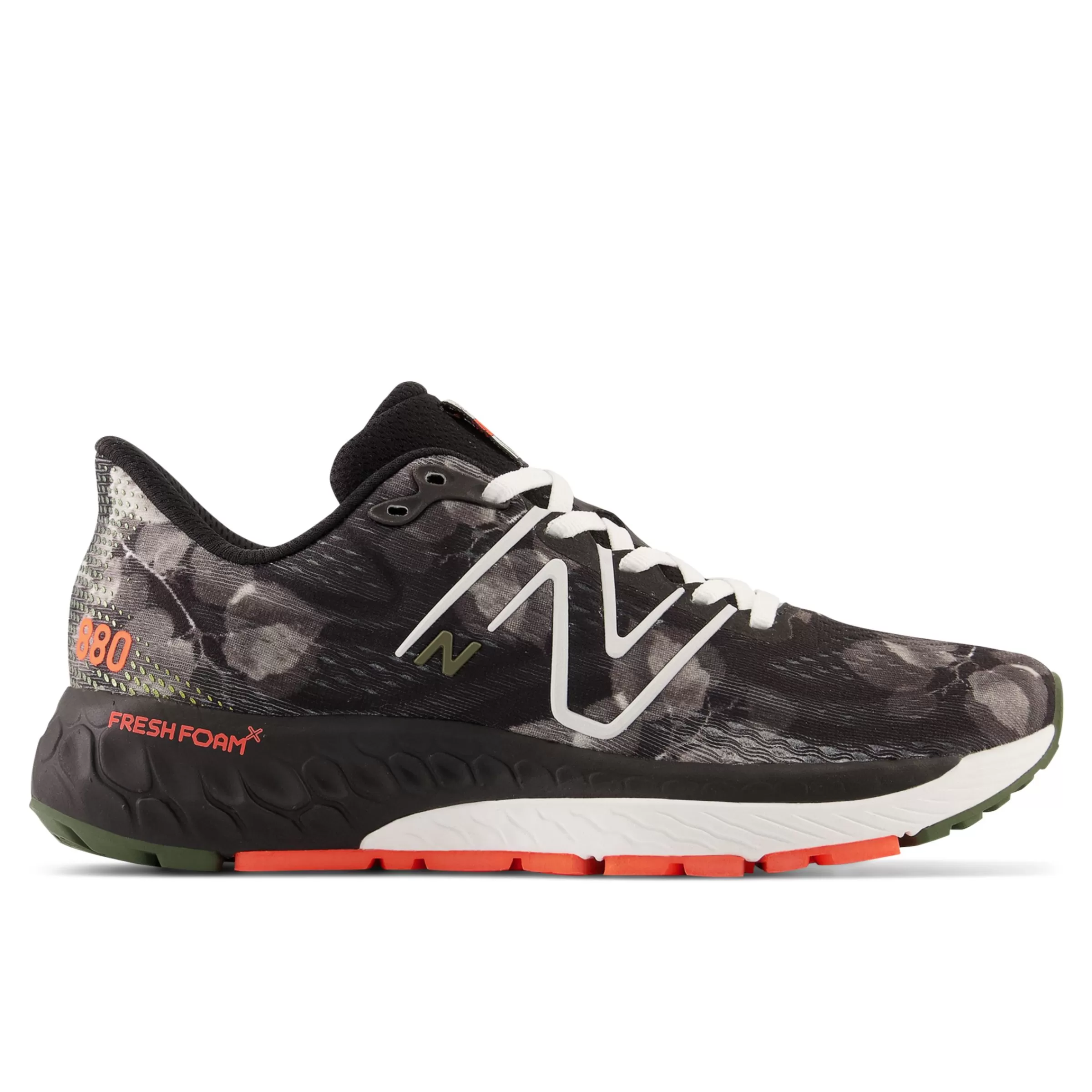 New Balance Fresh Foam x 880 | Chaussures de Running-LondonEditionFreshFoamX880v13 Black avec White et Neon Dragonfly