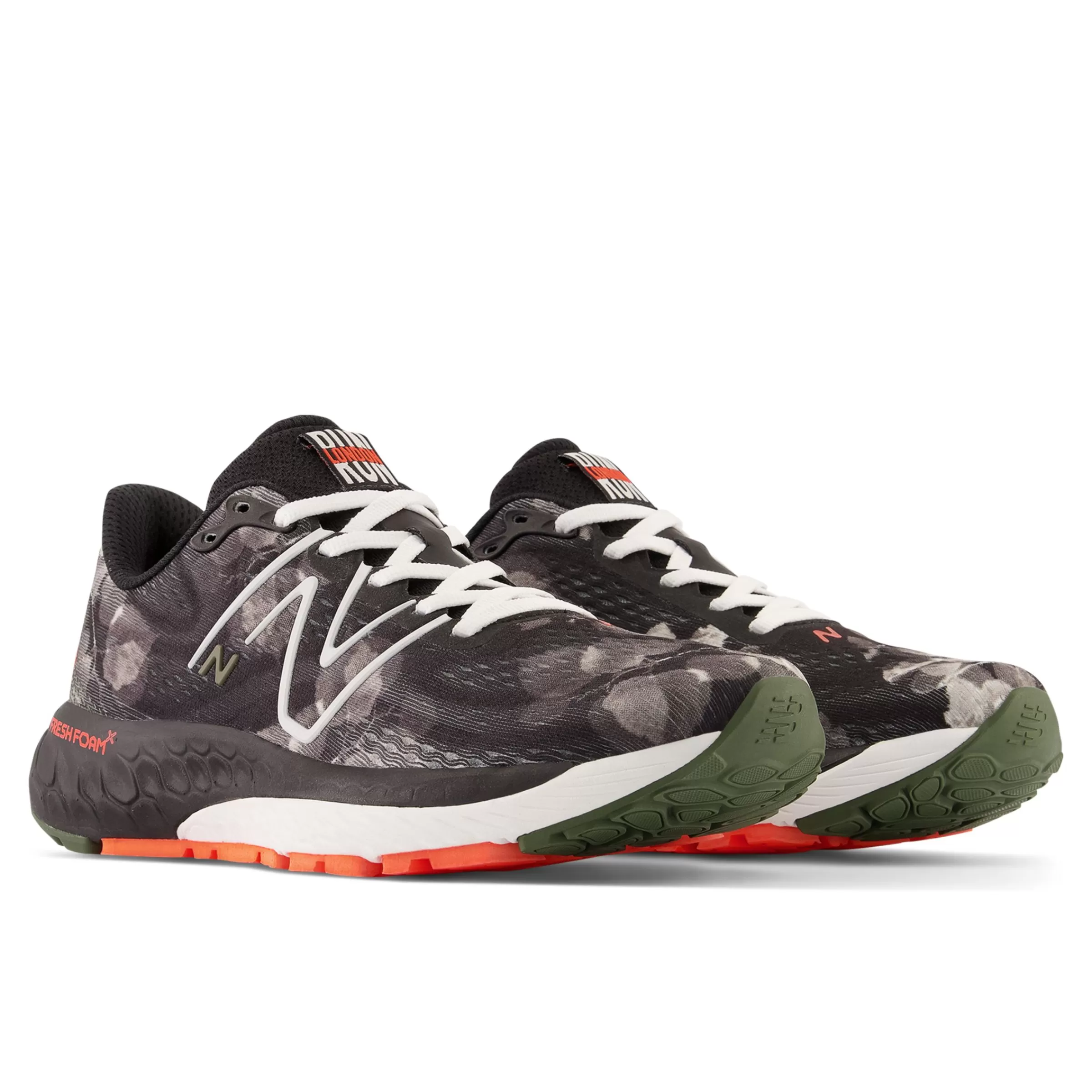 New Balance Fresh Foam x 880 | Chaussures de Running-LondonEditionFreshFoamX880v13 Black avec White et Neon Dragonfly