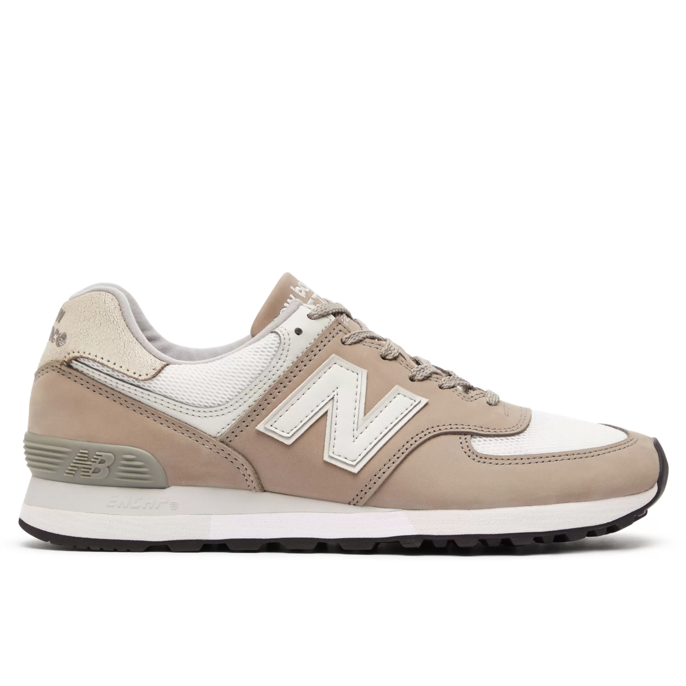 New Balance Entraînement | Chaussures-MADEinUK576 Flint Gray avec Star White et Toasted Nut