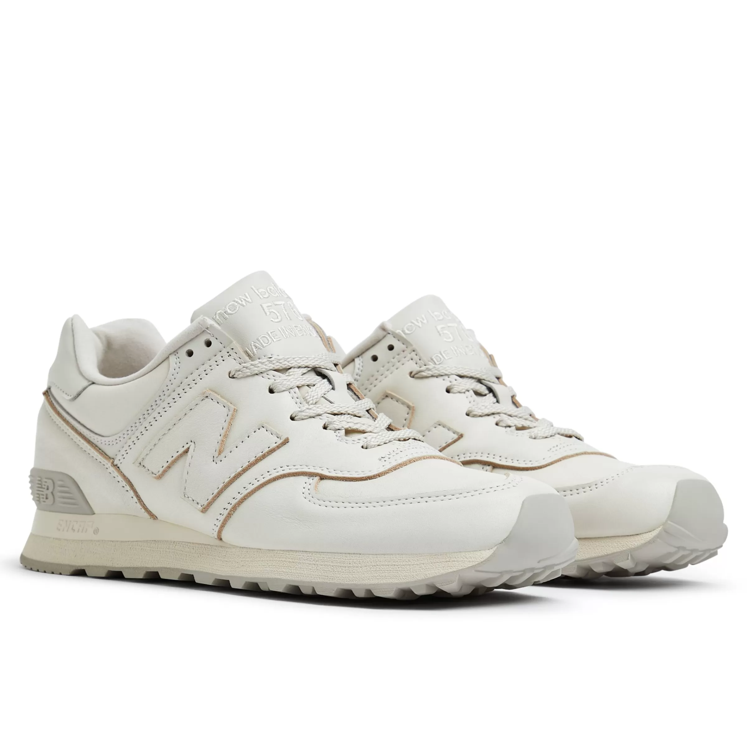 New Balance Entraînement | Chaussures-MADEinUK576ContemporaryLuxe Light Grey avec Moonbeam et Pumice Stone