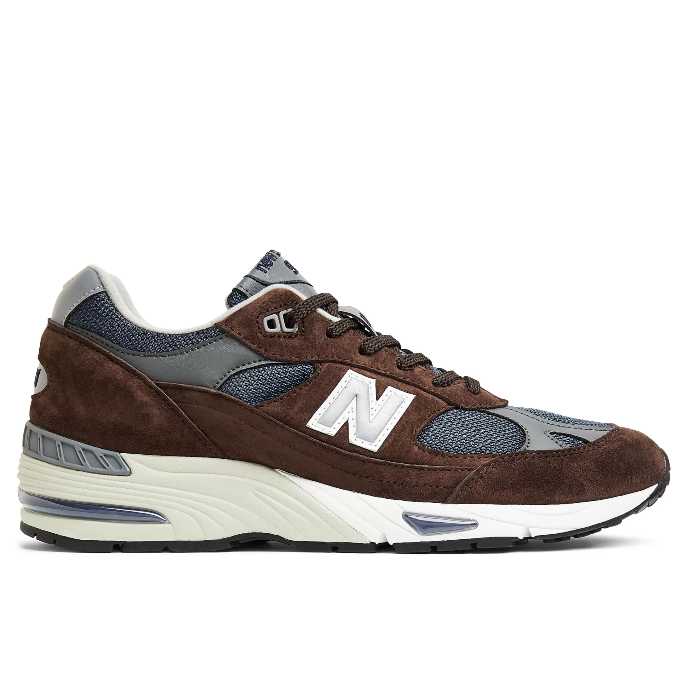 New Balance Acheter par modèle | Entraînement-MADEinUK991 Brown avec Navy et Grey