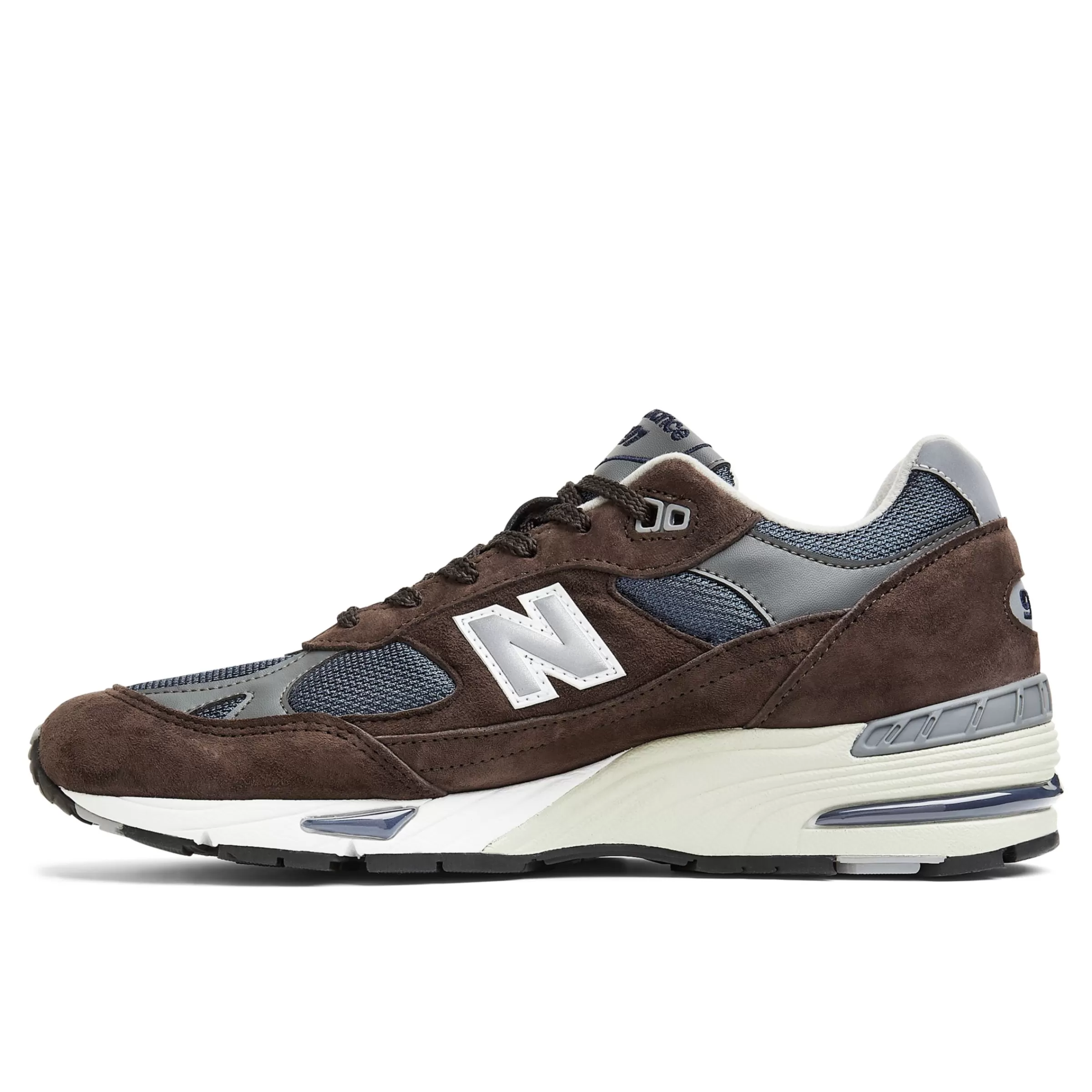 New Balance Acheter par modèle | Entraînement-MADEinUK991 Brown avec Navy et Grey