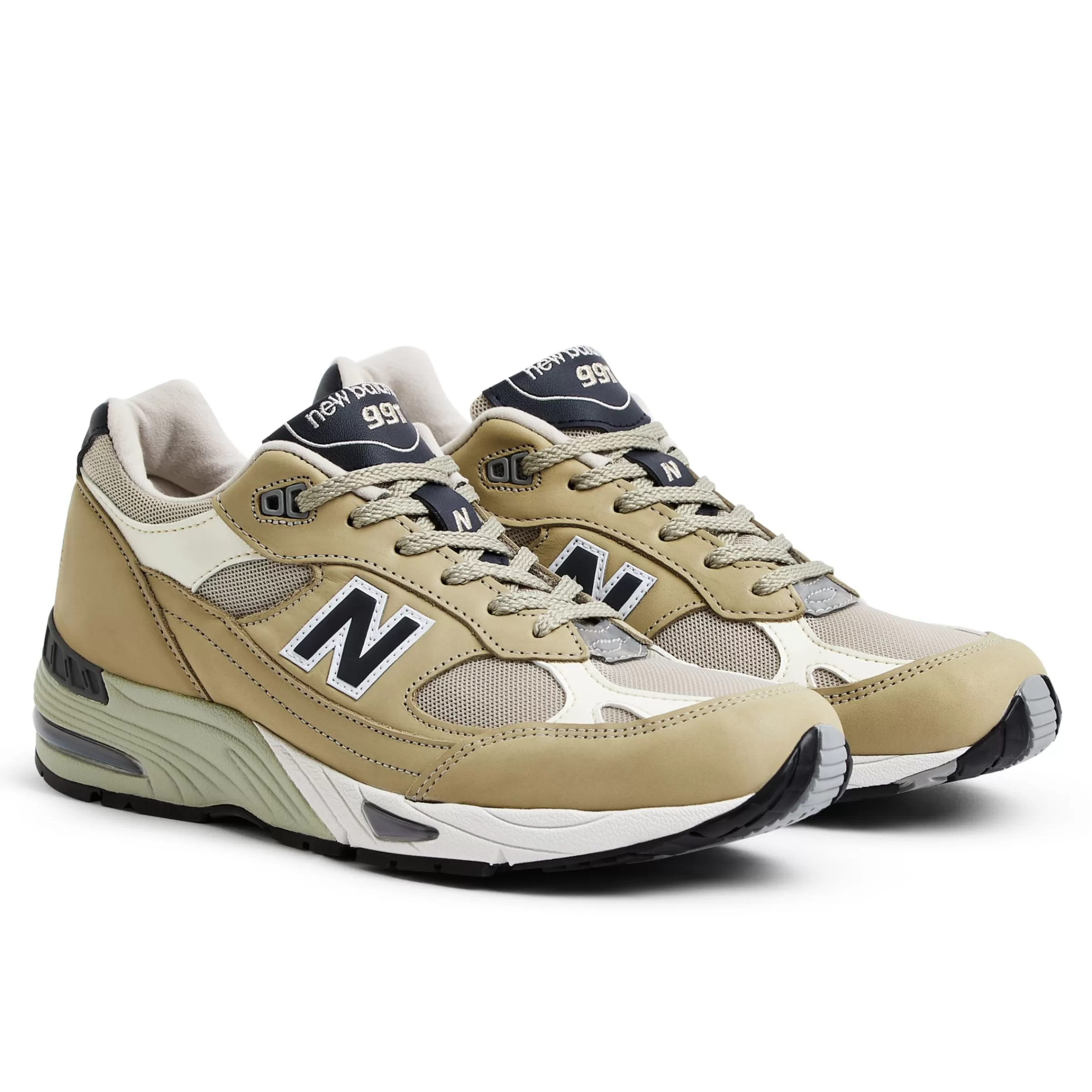 New Balance Acheter par modèle | Entraînement-MADEinUK991v1 Elm avec Brown Rice et Coconut Milk