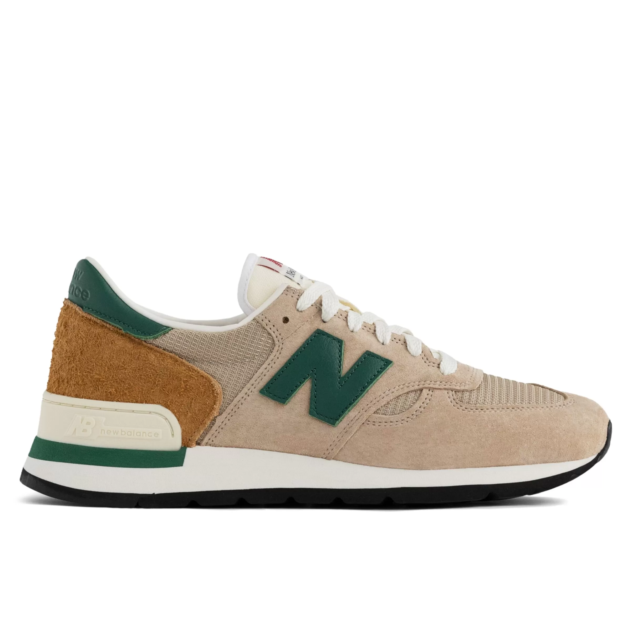 New Balance Acheter par modèle | Entraînement-MADEinUSA990 Tan avec Green