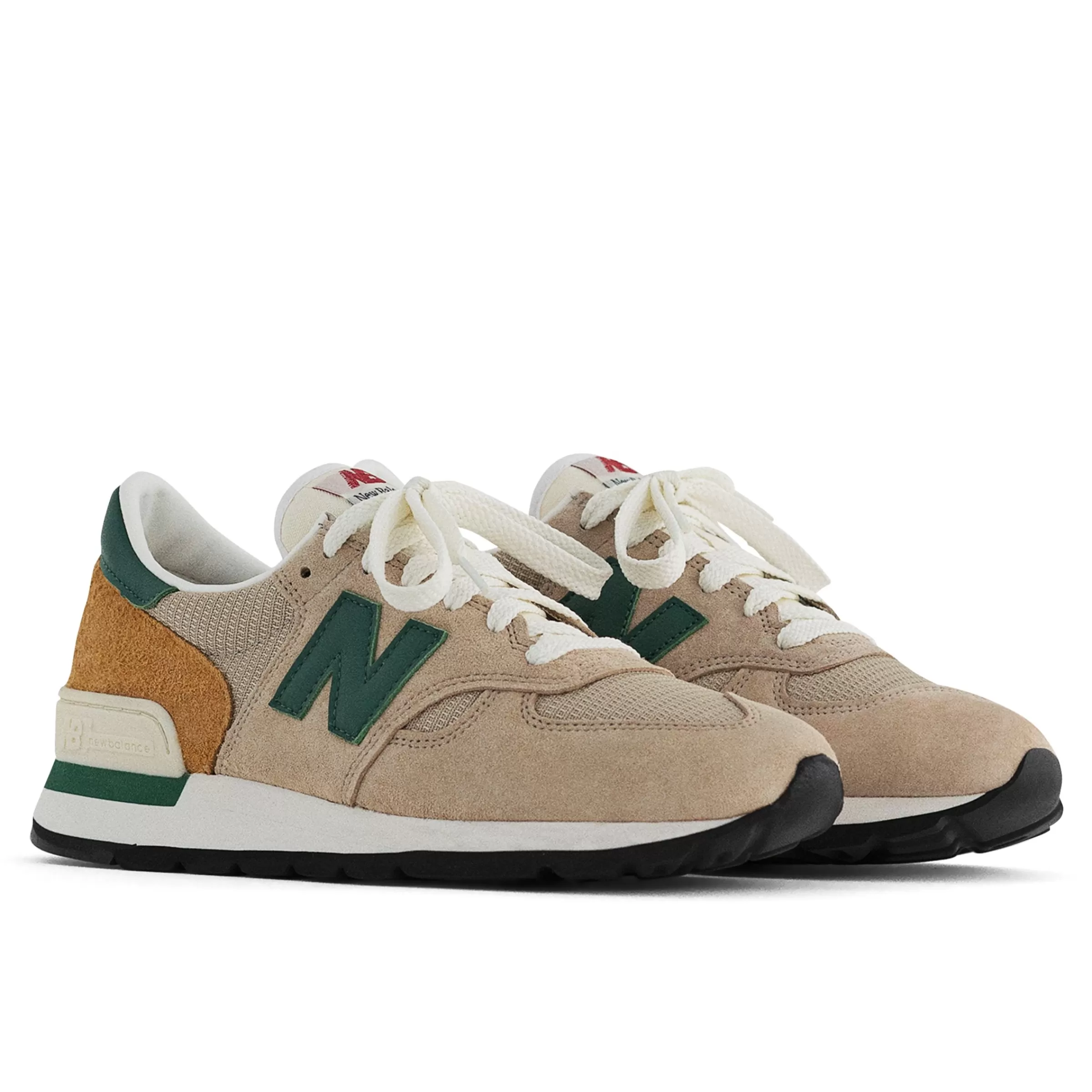 New Balance Acheter par modèle | Entraînement-MADEinUSA990 Tan avec Green