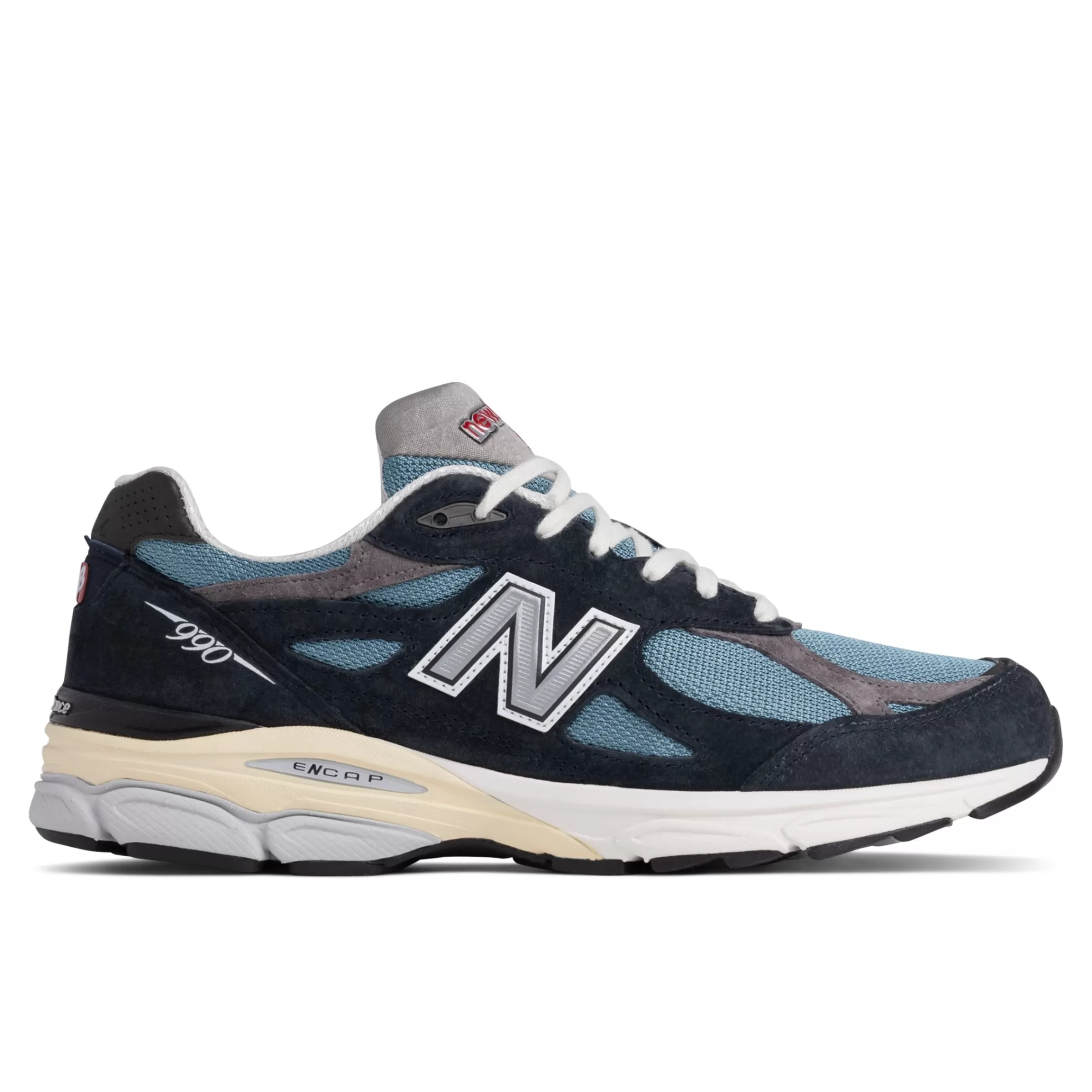 New Balance Acheter par modèle | Entraînement-MADEinUSA990v3 NB Navy avec Spring Tide