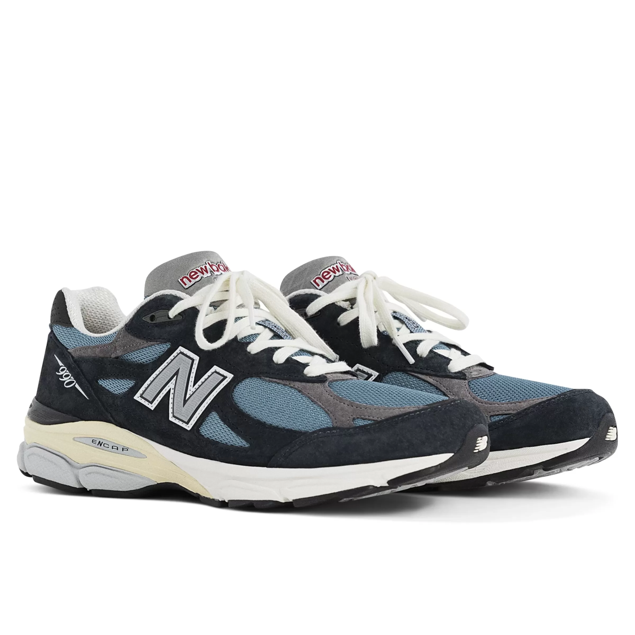 New Balance Acheter par modèle | Entraînement-MADEinUSA990v3 NB Navy avec Spring Tide