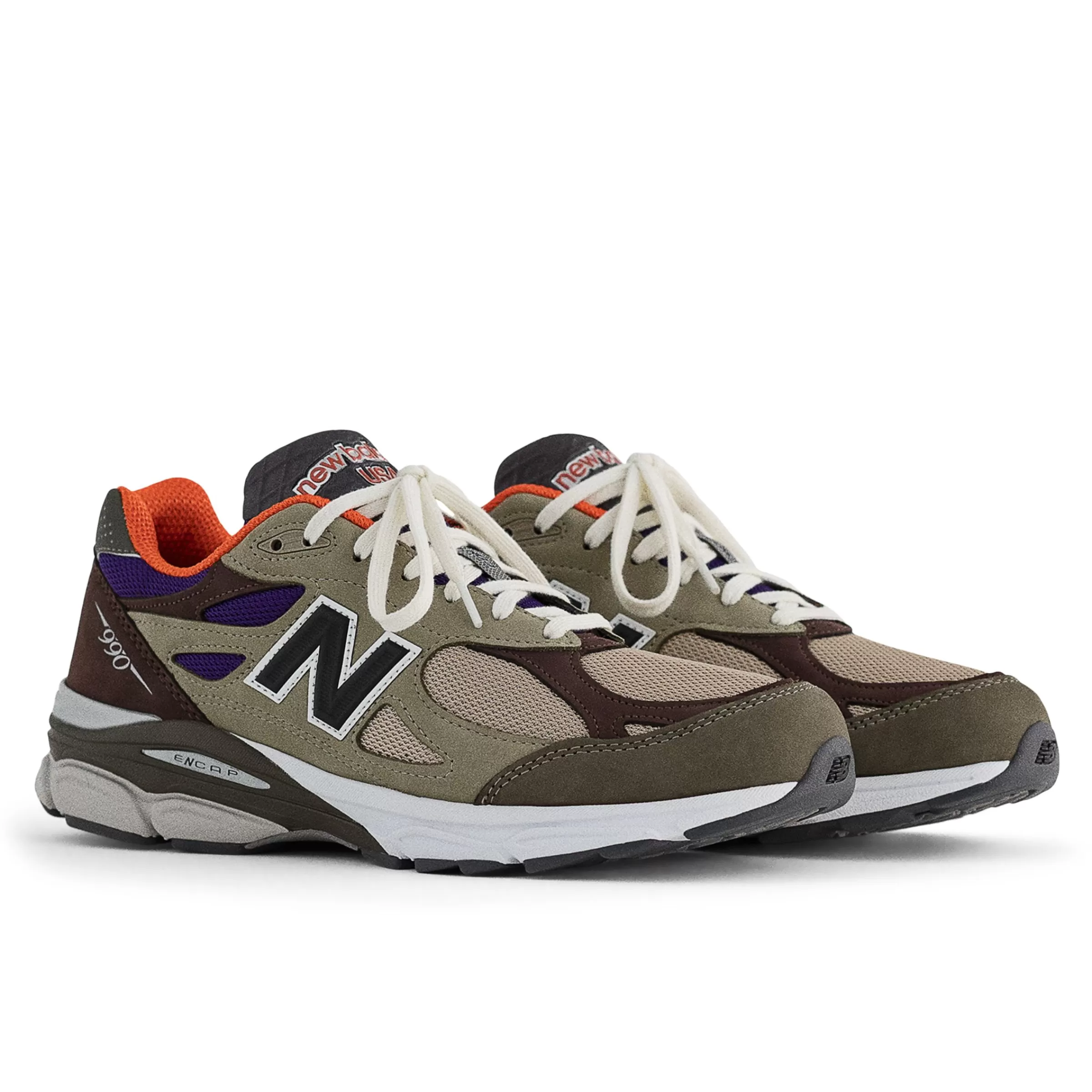 New Balance Acheter par modèle | Entraînement-MADEinUSA990v3 Tan avec Blue