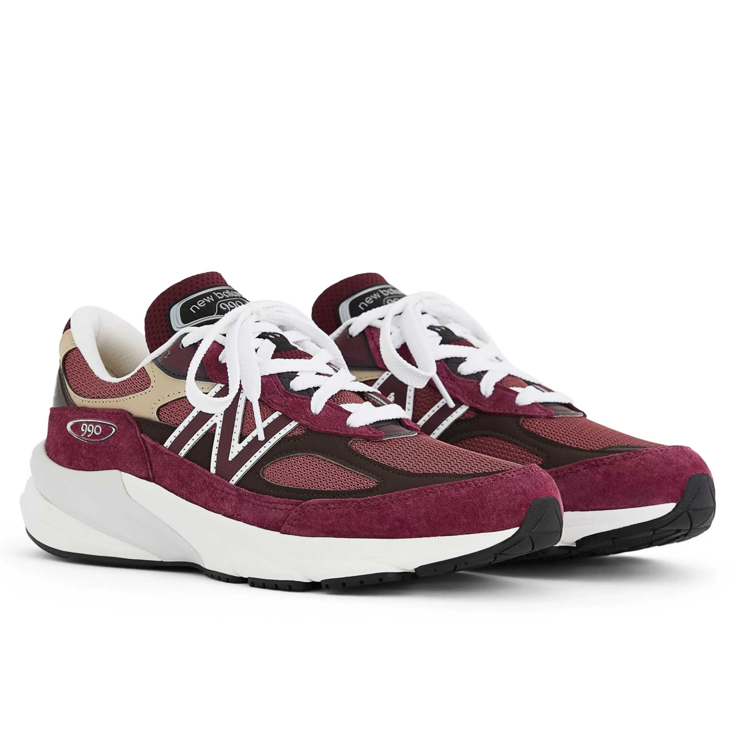 New Balance Acheter par modèle | Entraînement-MadeinUSA990v6 Burgundy avec Tan