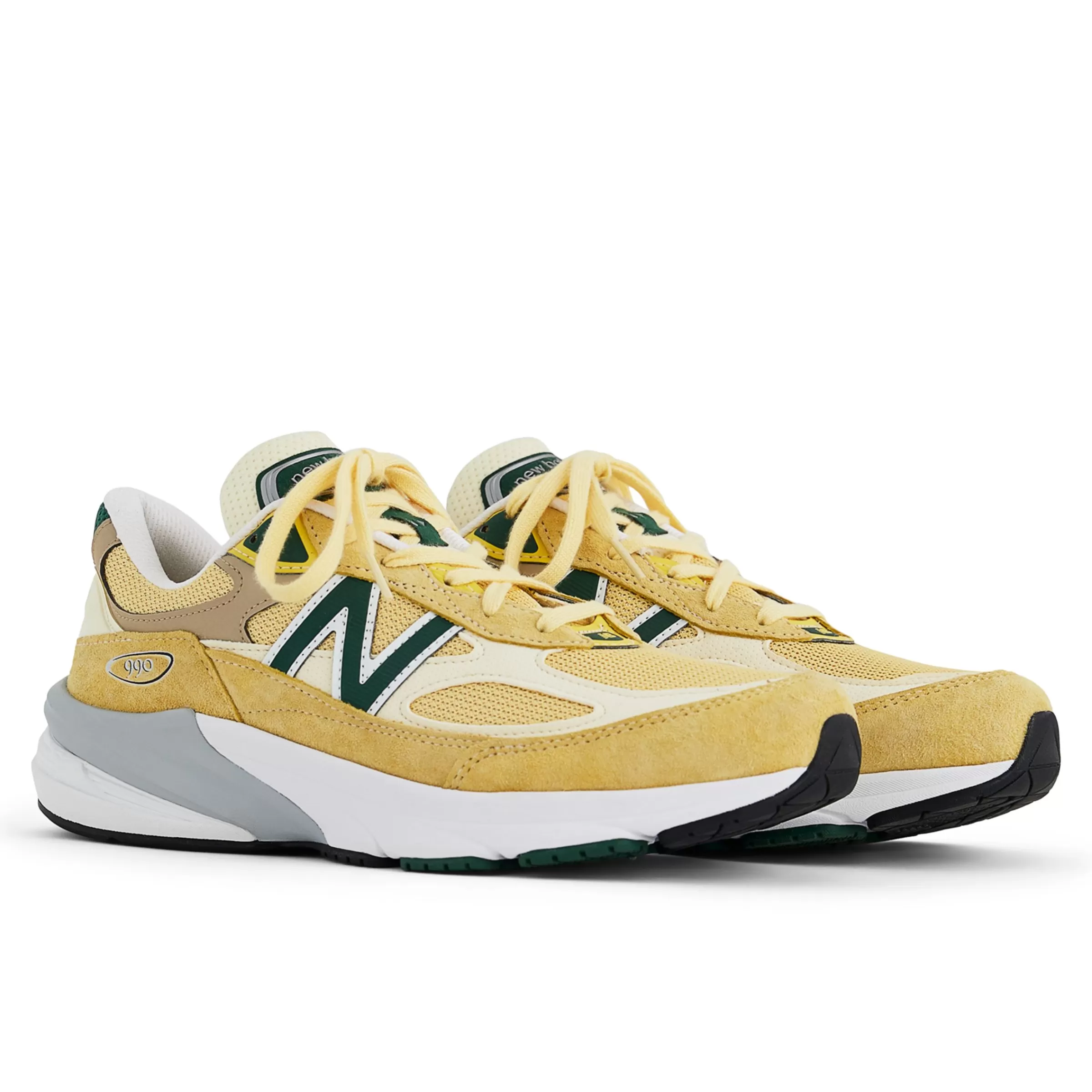 New Balance Acheter par modèle | Entraînement-MadeinUSA990v6 Sulphur avec Green