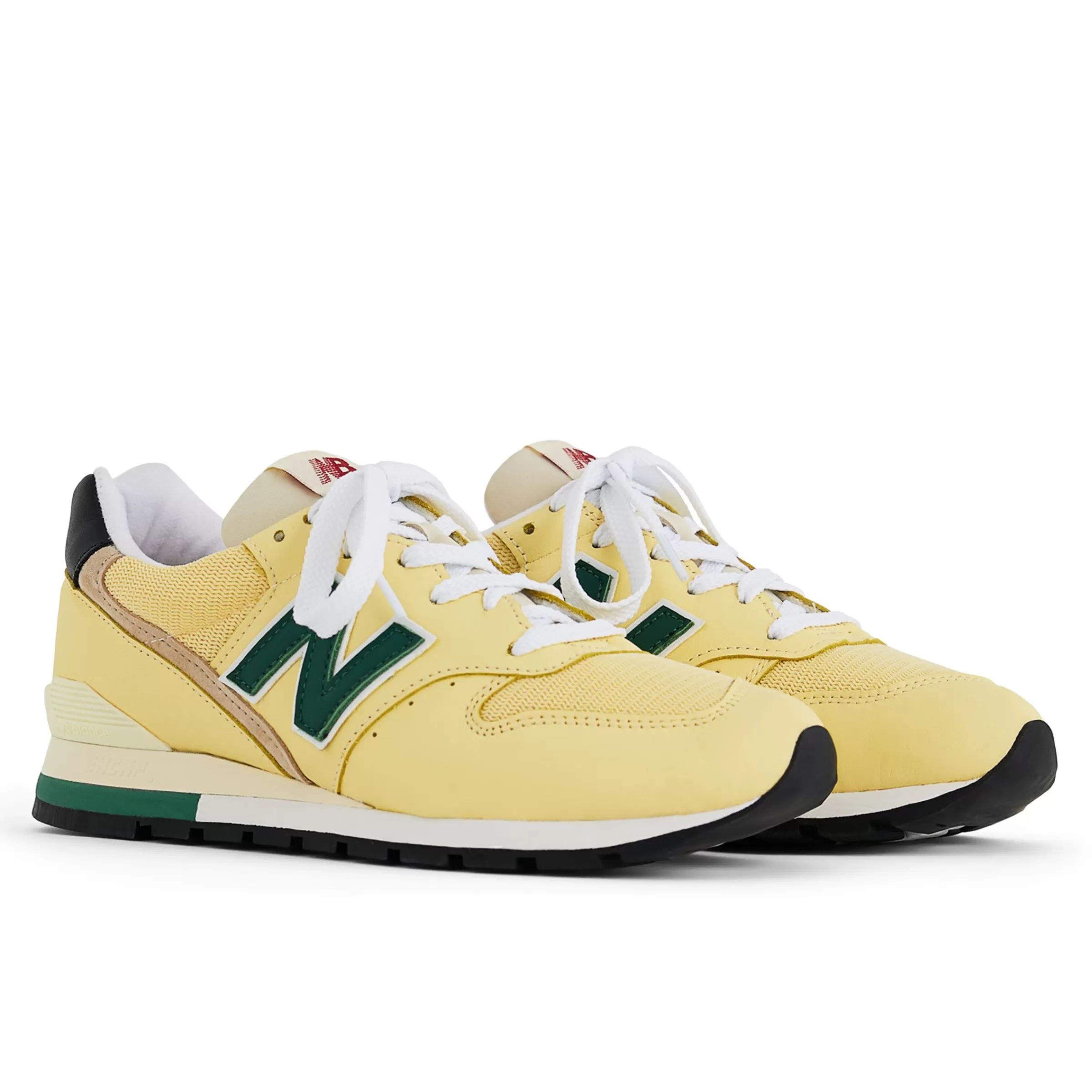 New Balance Entraînement | Chaussures-MadeinUSA996 Sulphur avec Forest Green