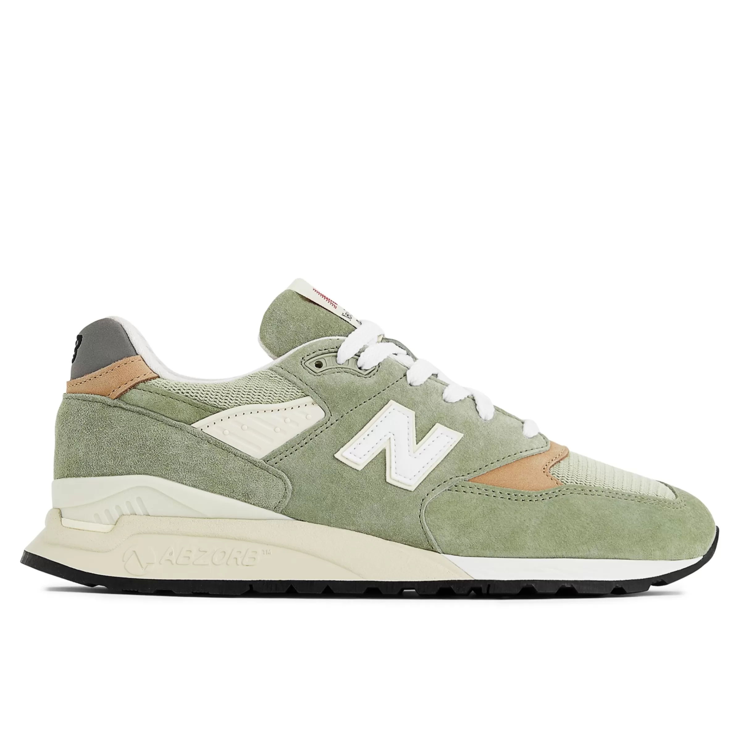 New Balance Entraînement | Chaussures-MadeinUSA998 Olive avec Incense