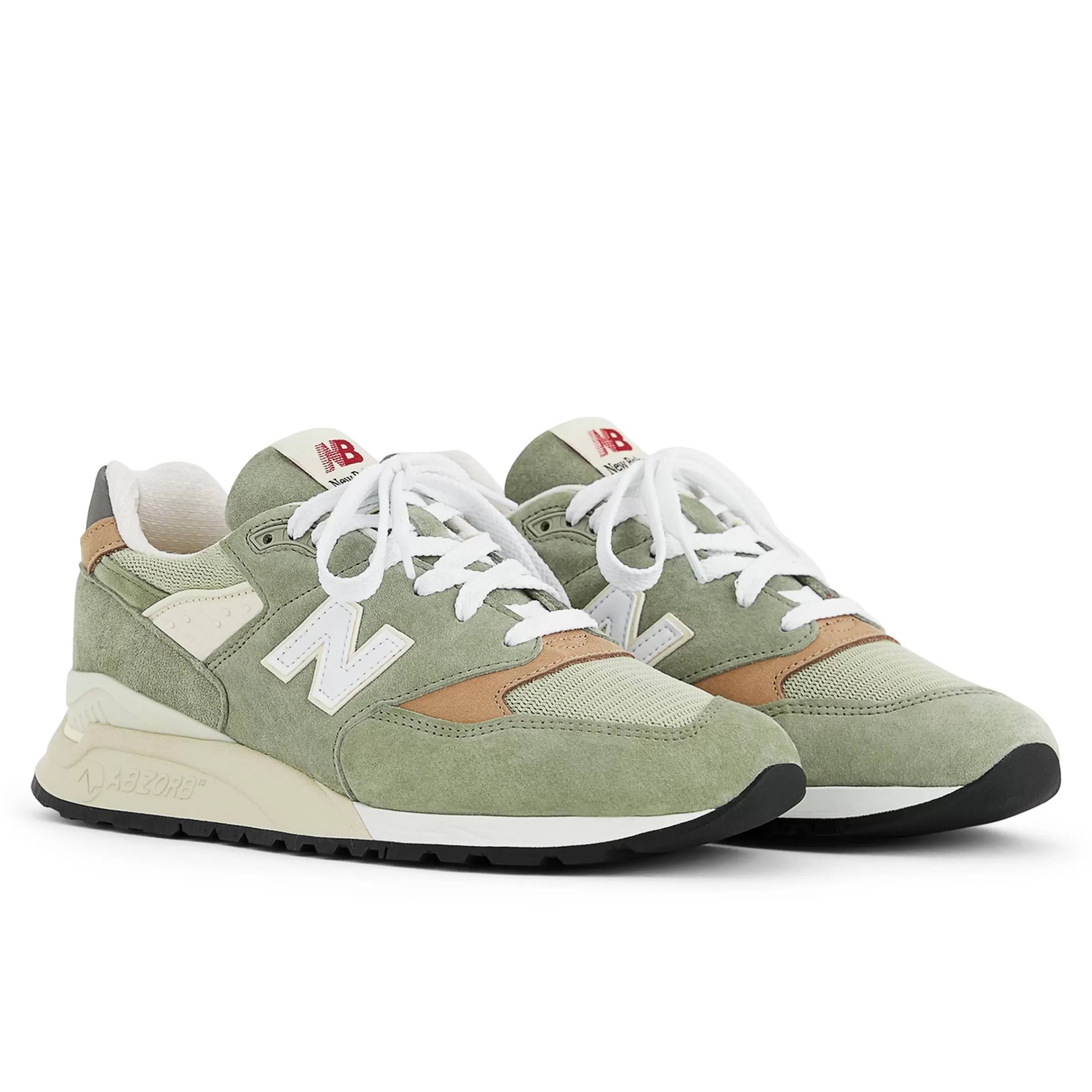 New Balance Entraînement | Chaussures-MadeinUSA998 Olive avec Incense