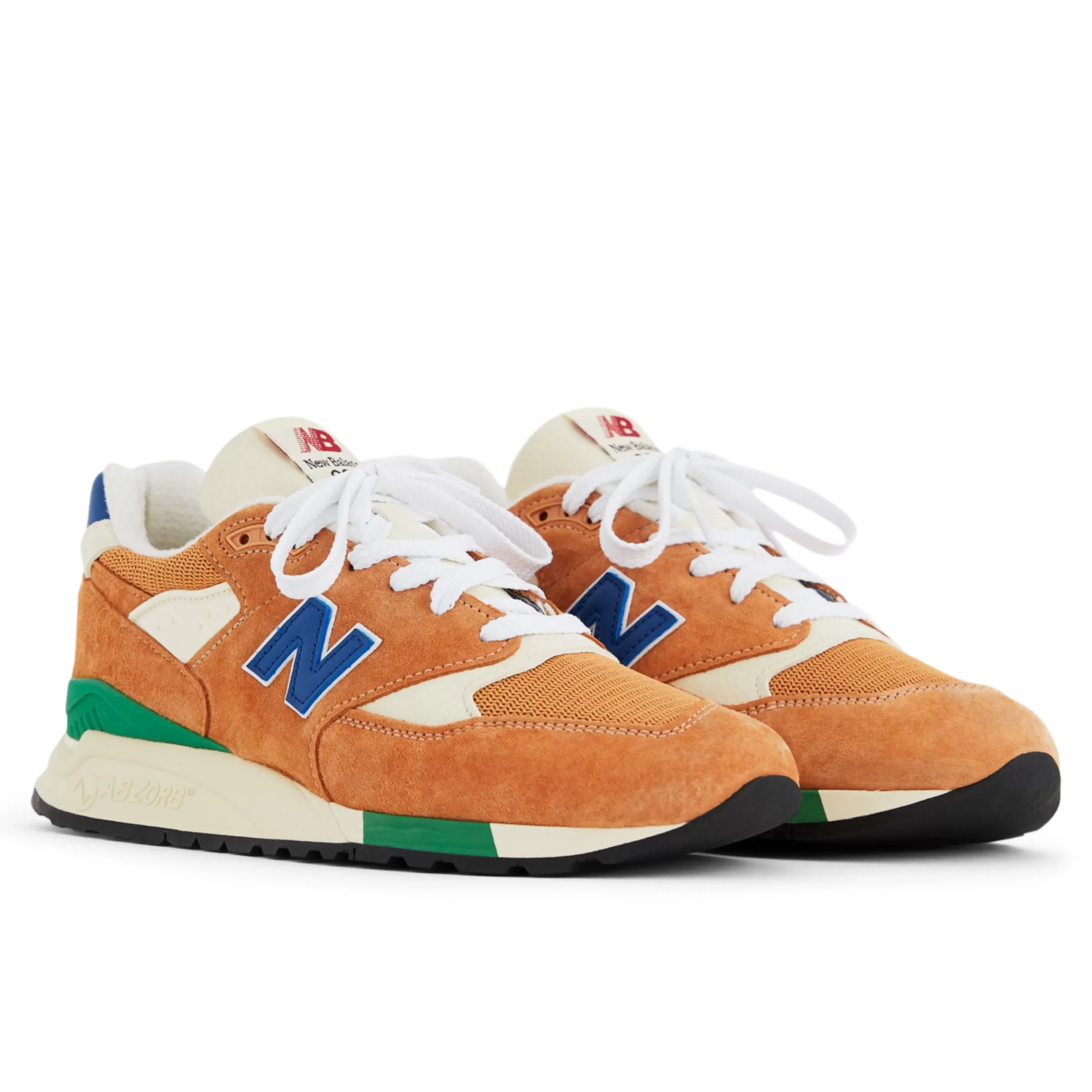 New Balance Entraînement | Chaussures-MadeinUSA998 Orange avec Royal