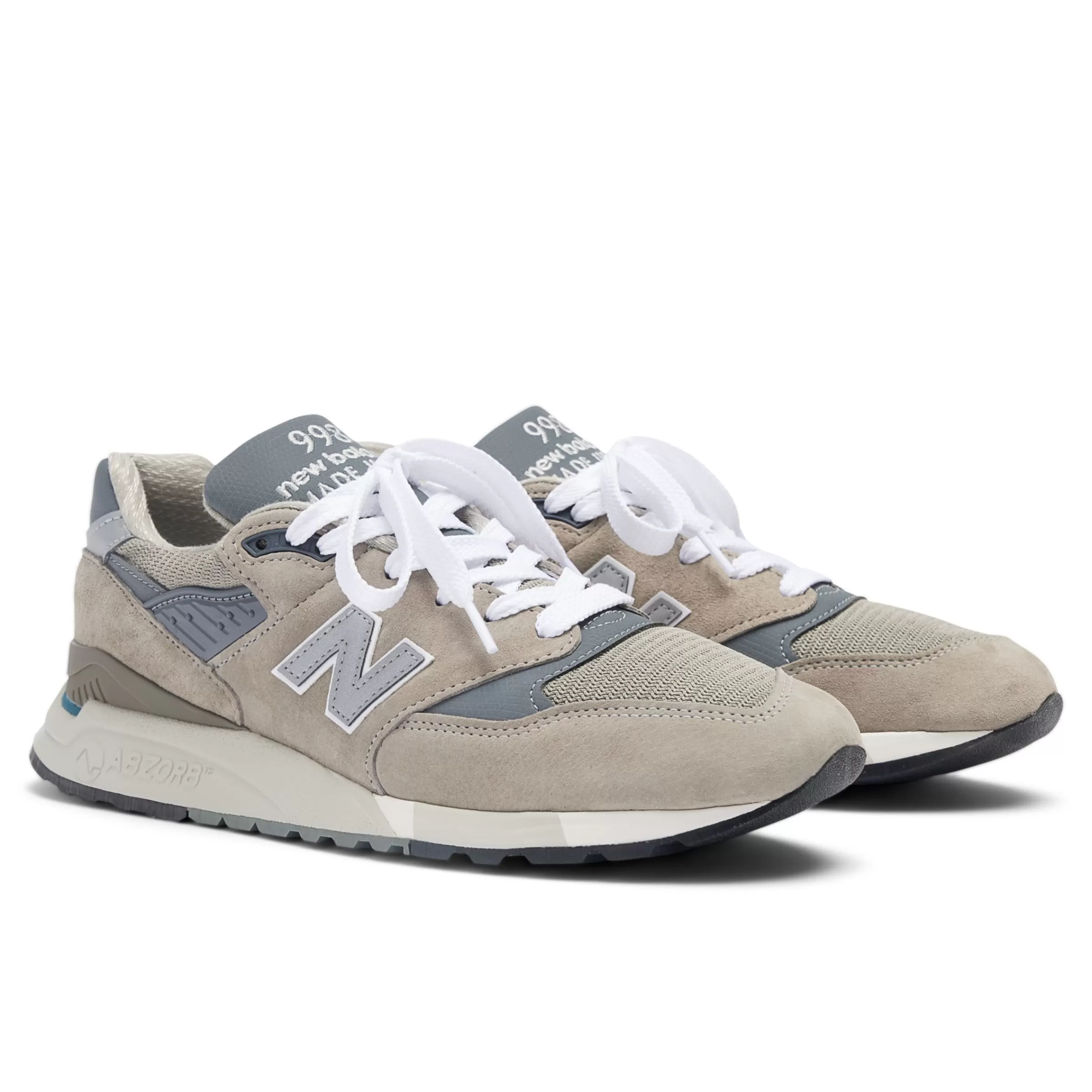 New Balance Entraînement | Chaussures-MadeinUSA998Core Grey avec Silver