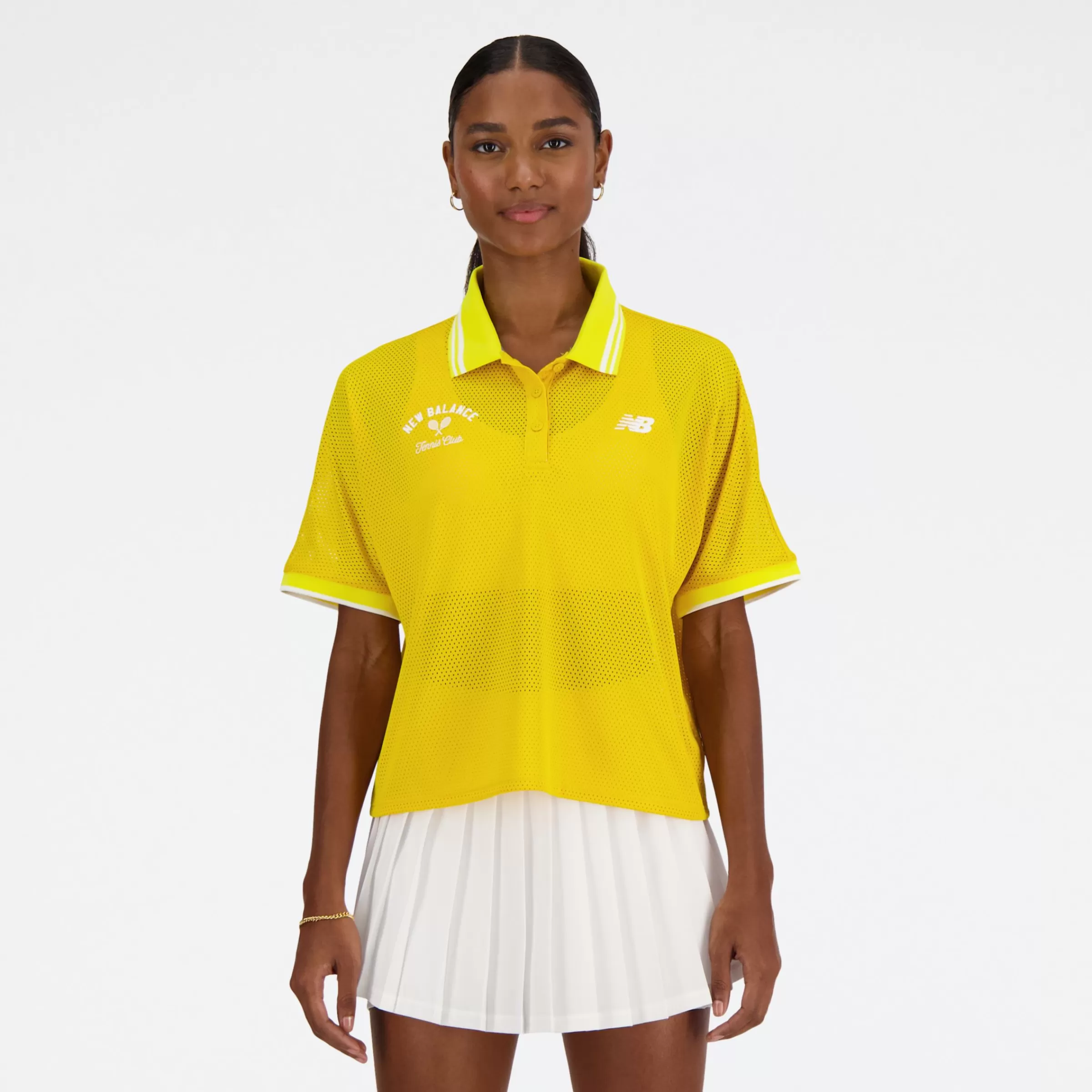 New Balance Sport | Tee-shirts et Débardeurs-MeshTournamentPolo GINGER LEMON