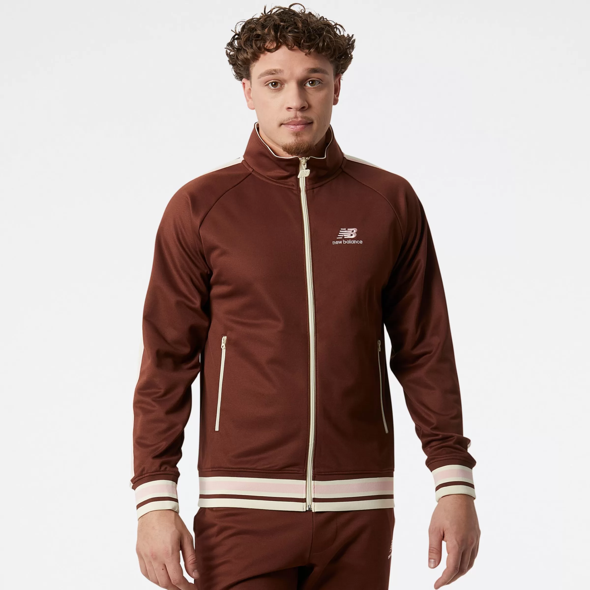 New Balance Vêtements | Vestes-NBAthletics70sRunTrackJacket RICH OAK