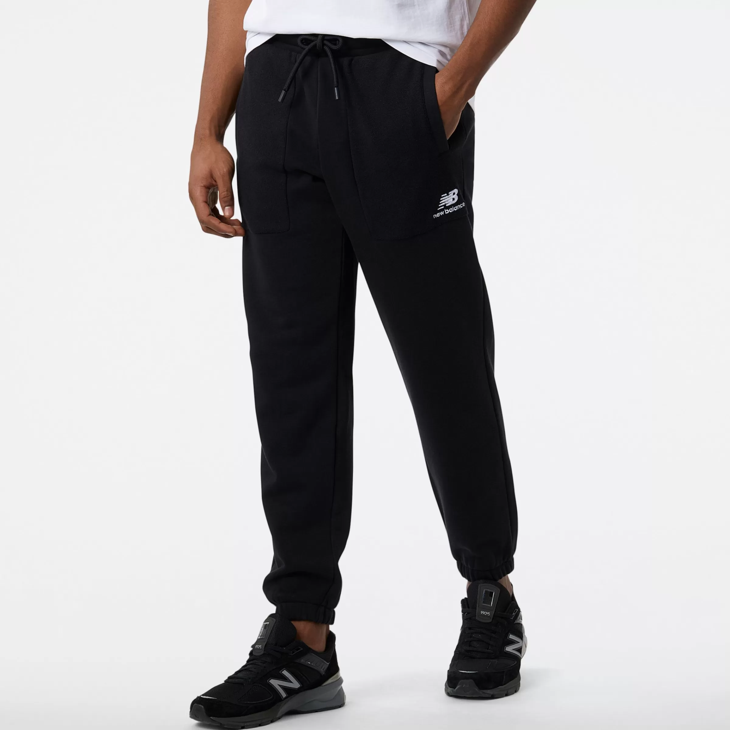 New Balance Vêtements | Pantalons et Leggings-NBAthleticsSweatpants BLACK