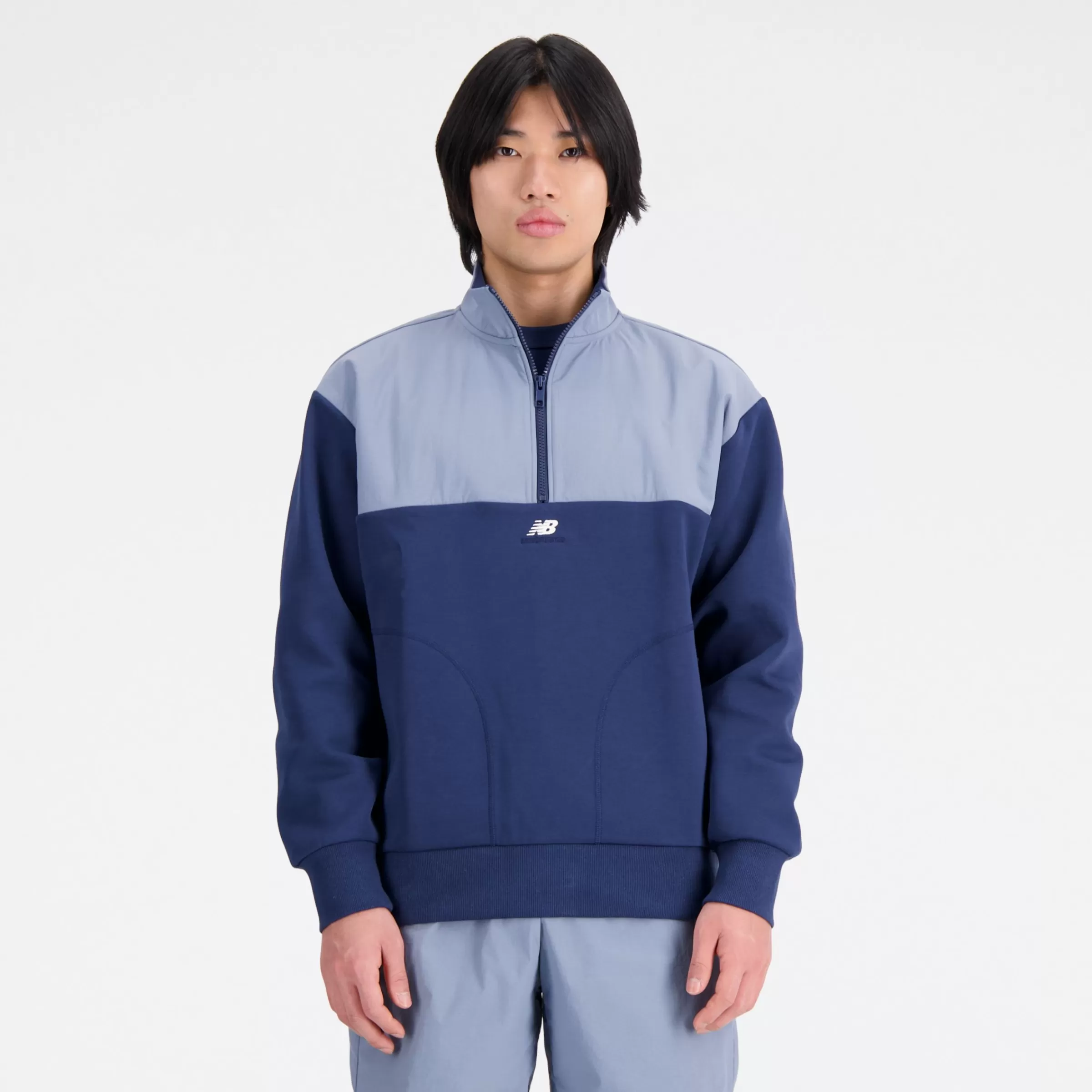 New Balance Vêtements Soldes-NBAthleticsTechFleeceHalfZip