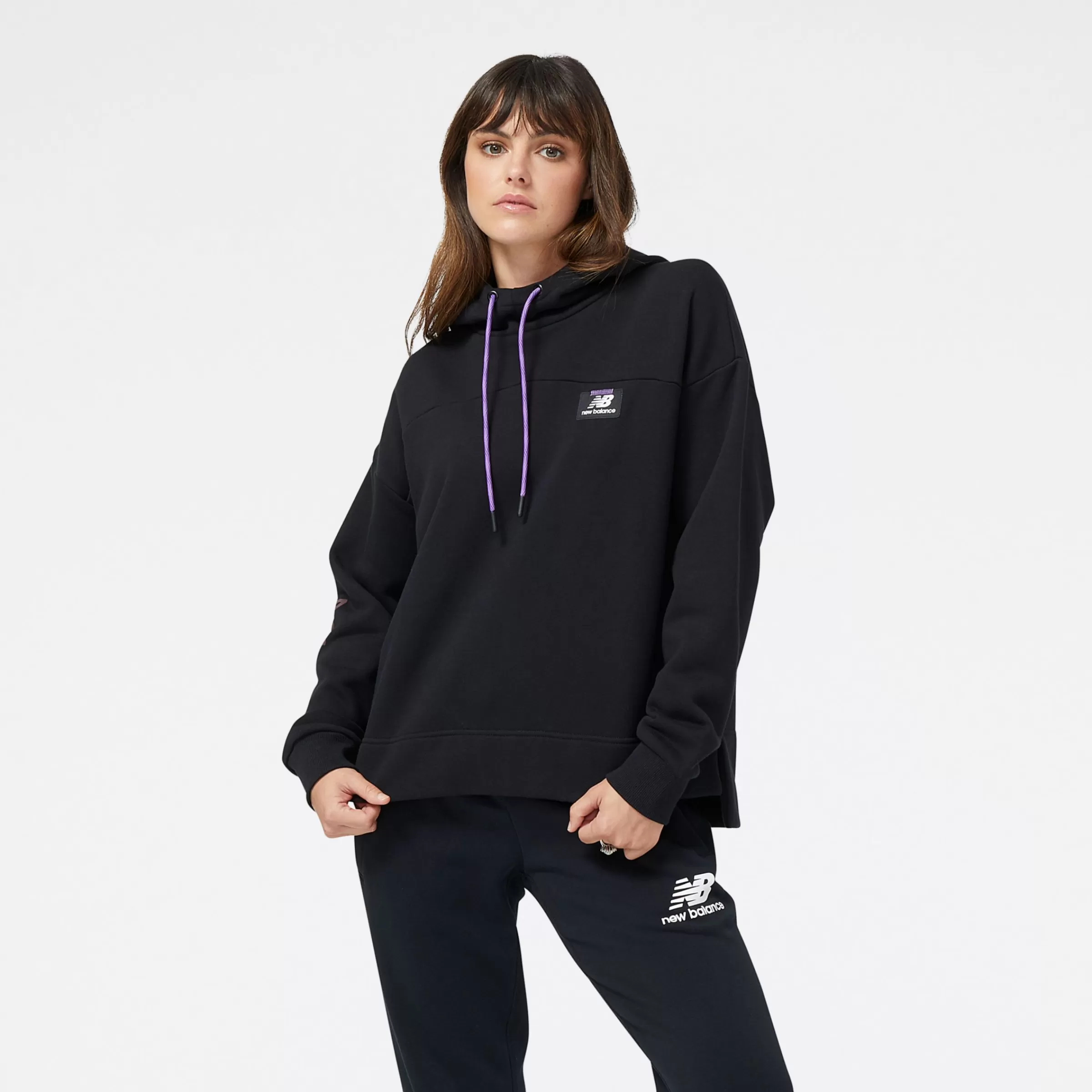 New Balance Sweats à capuche et Sweat-shirts | Vêtements-NBATHoodie BLACK