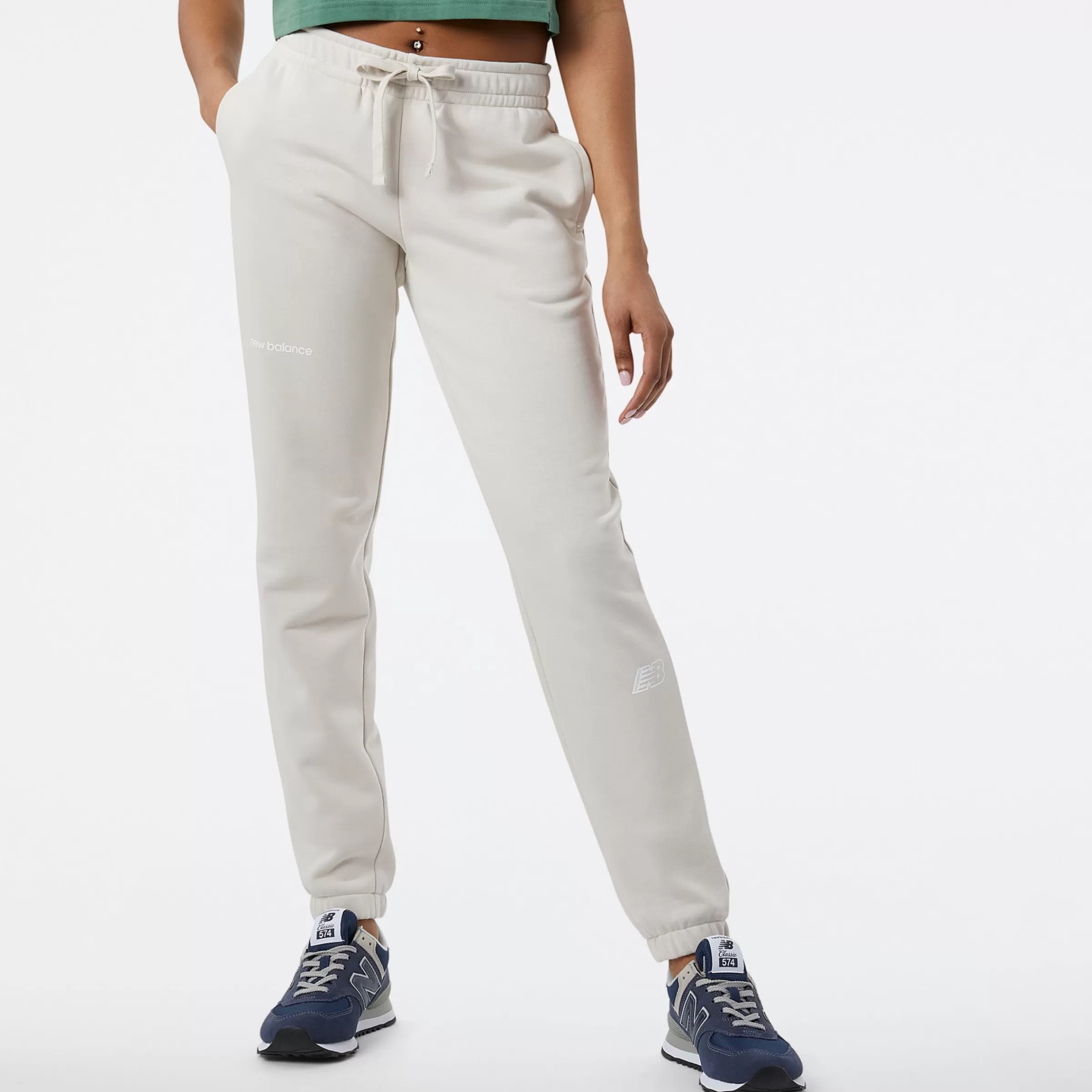 New Balance Pantalons et Leggings | Vêtements-NBEssentialsSweatpant MOONBEAM