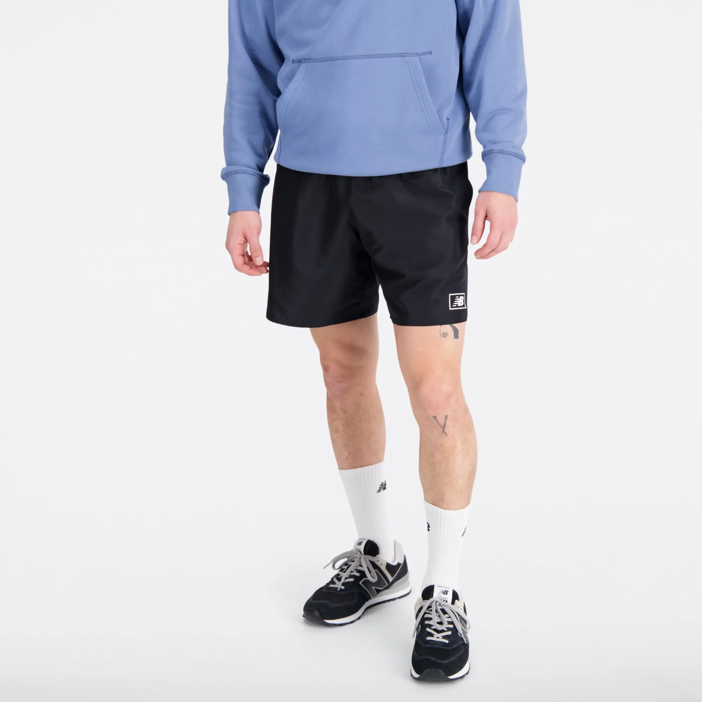 New Balance Vêtements | Shorts-NBEssentialsWovenShorts BLACK