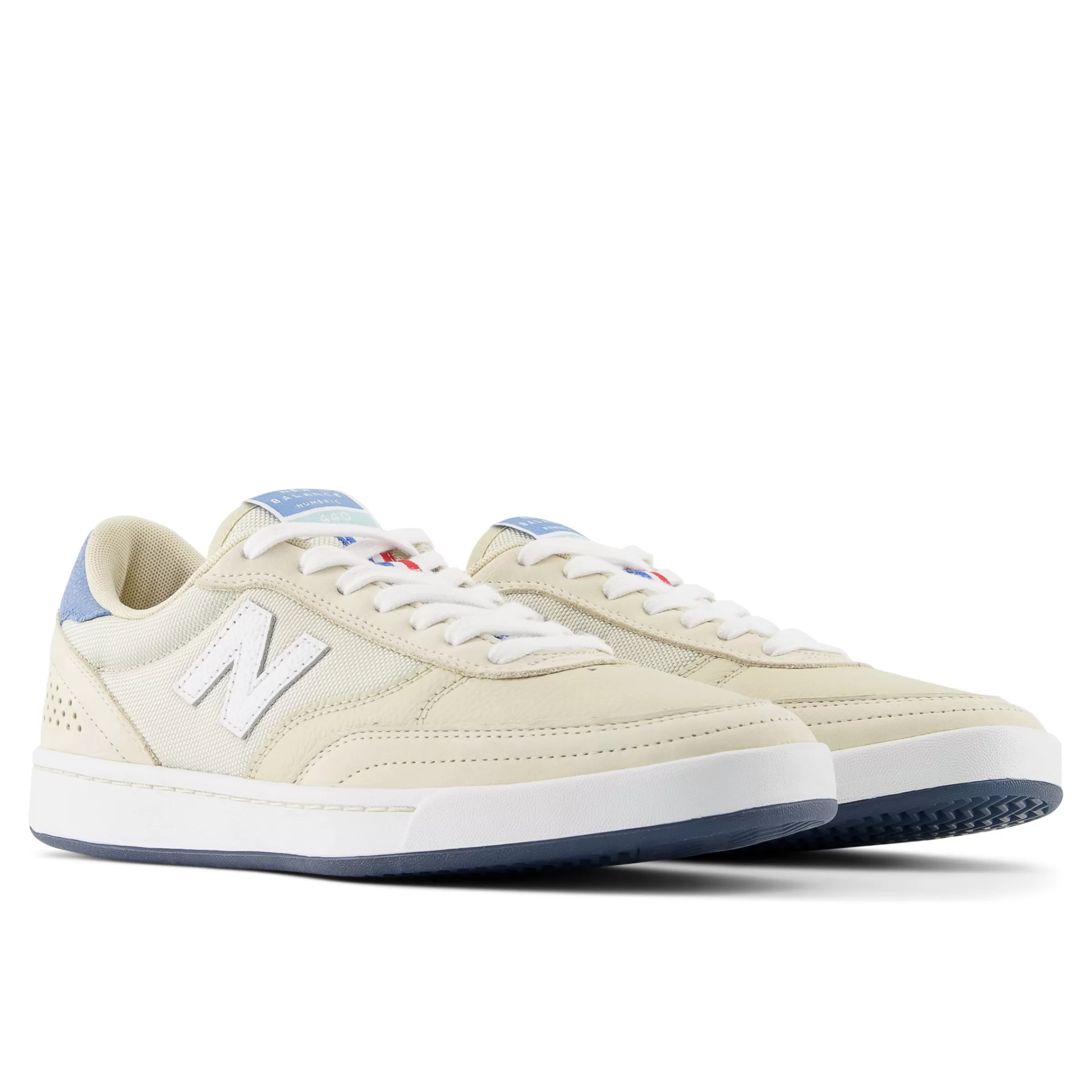 New Balance Skate | Chaussures-NBNumeric440 Sea Salt avec Red