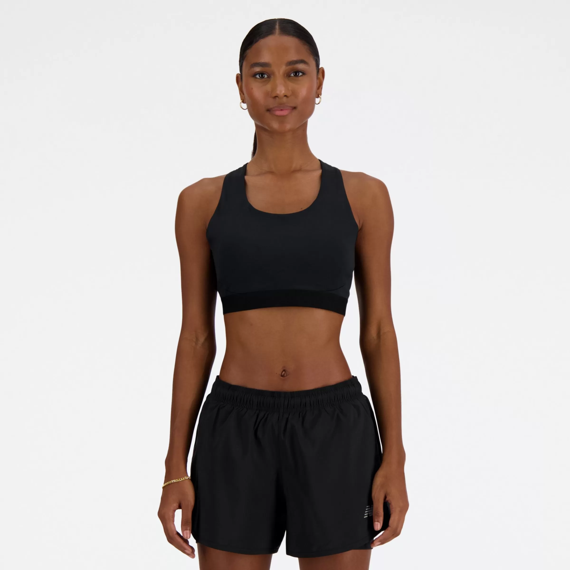 New Balance Randonnée | Trail-NBSleekMediumSupportPocketSportsBra