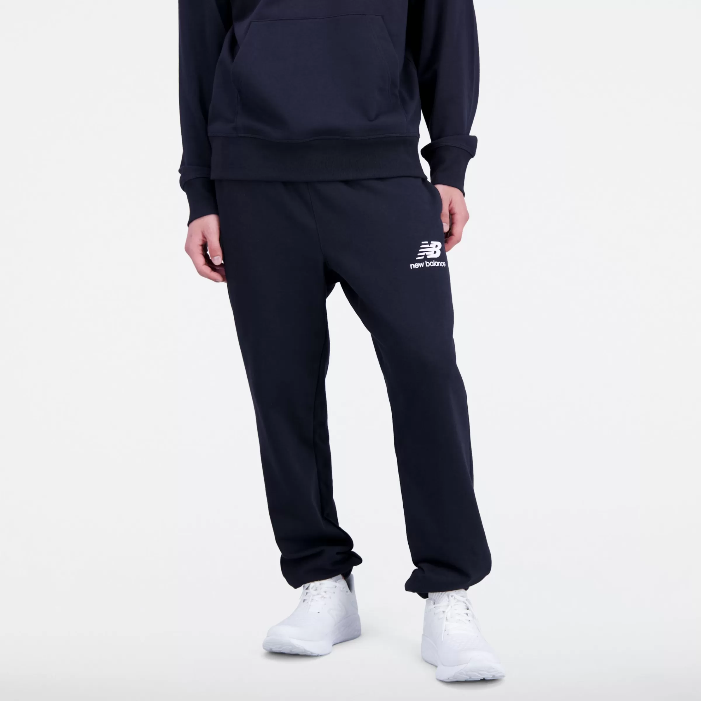 New Balance Vêtements Soldes-PantalonsEssentialsStackedLogoFrenchTerrySweatpant