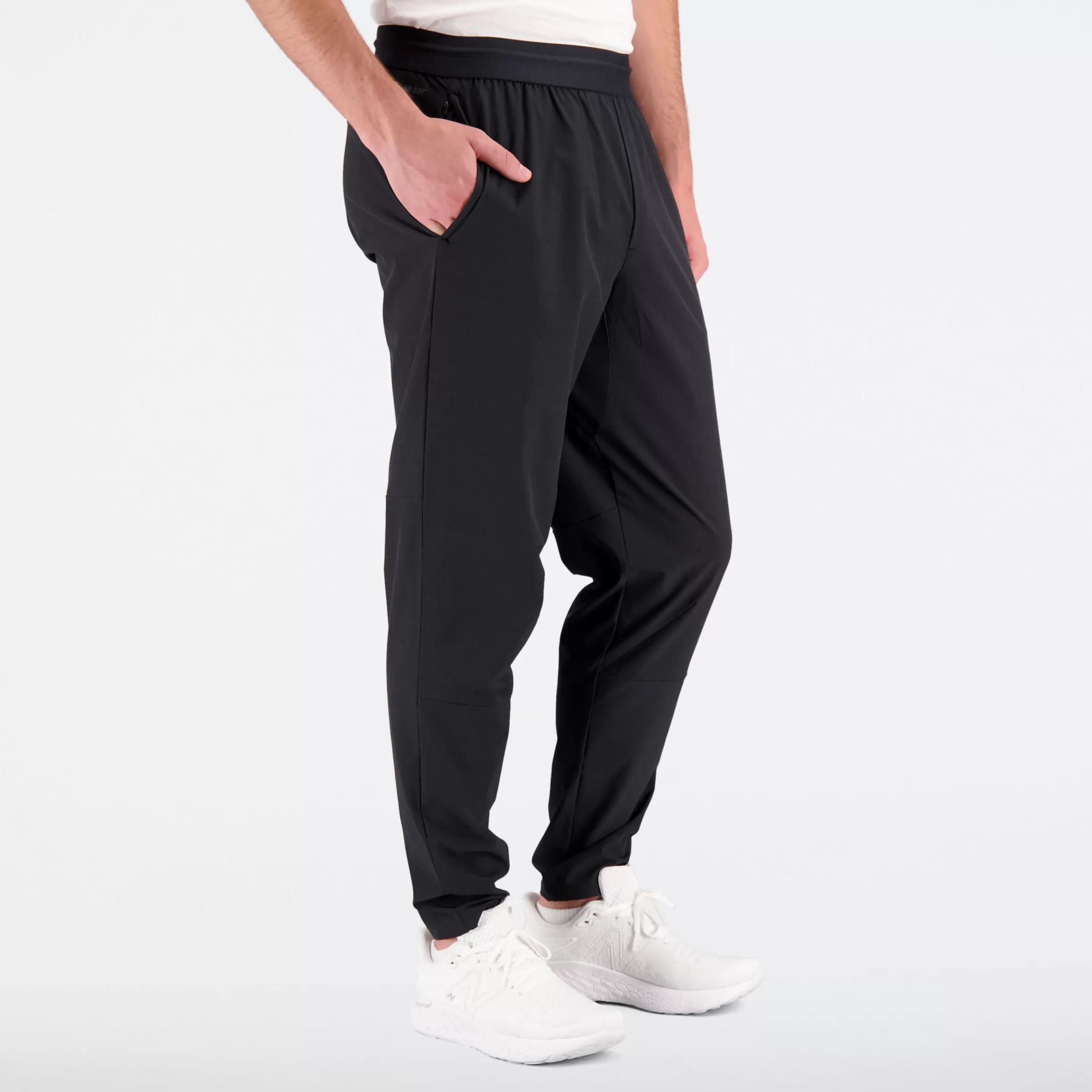 New Balance Vêtements Soldes-PantalonsR.W.TechStretchWoven BLACK