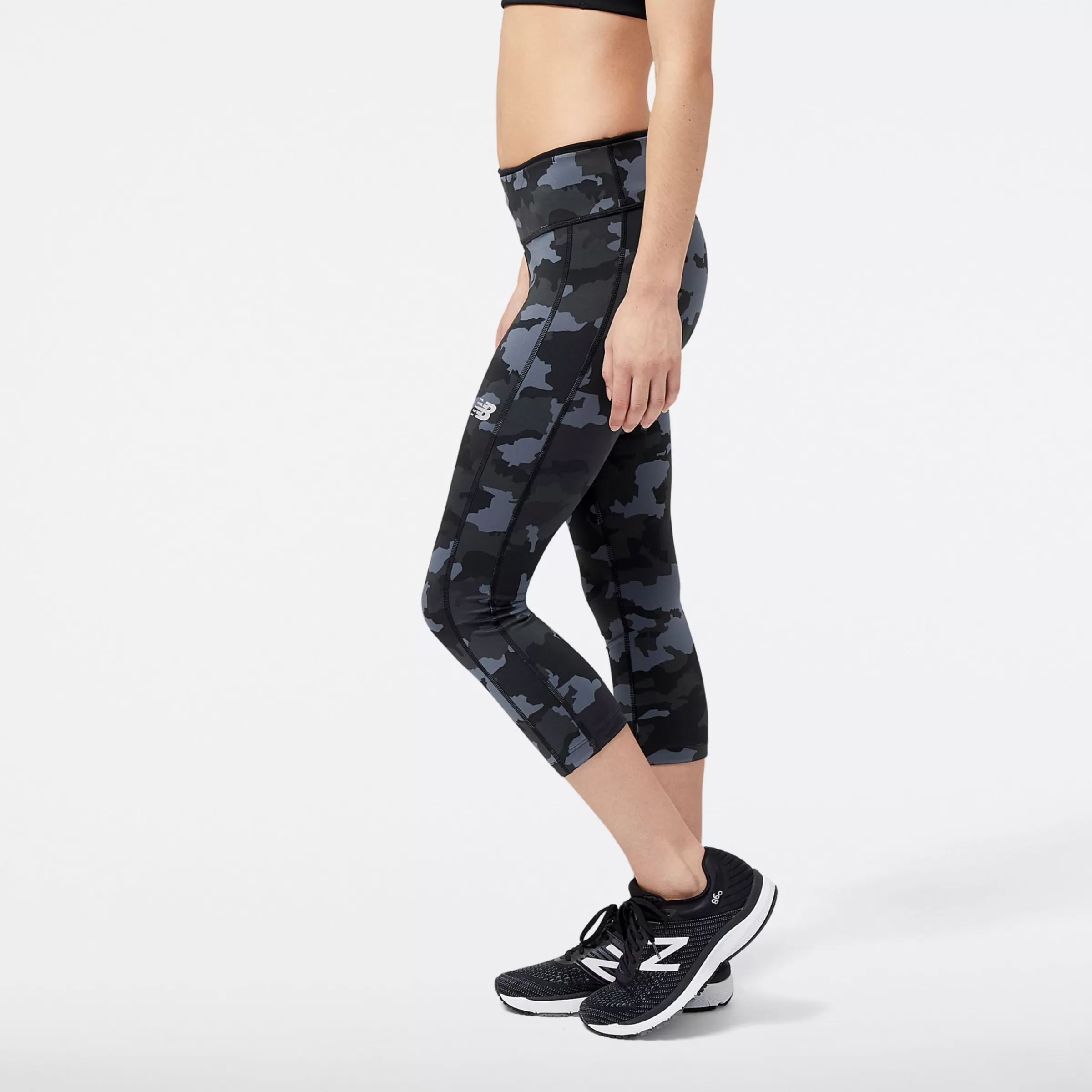 New Balance Vêtements de Running | Pantalons et collants-PrintedAccelerateCapri PHANTOM