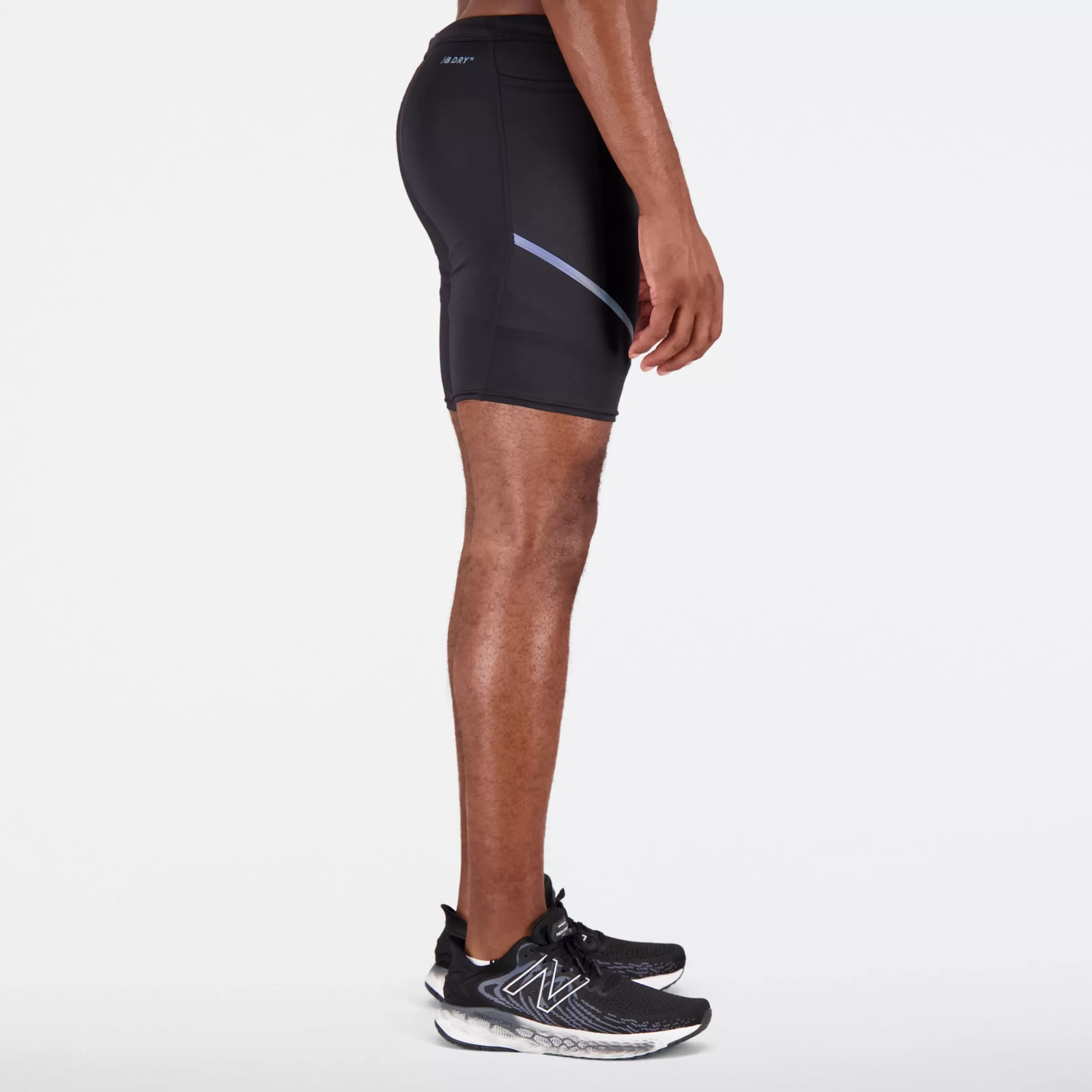 New Balance Shorts | Vêtements de Running-QSpeed9Inch1/2Tight BLACK