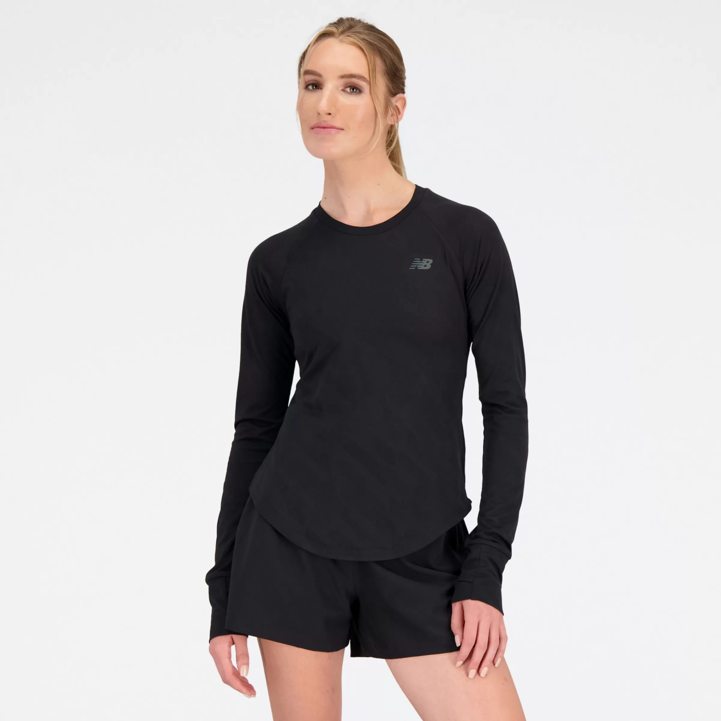 New Balance Vêtements de Running | T-shirts et hauts-QSpeedJacquardLongSleeve